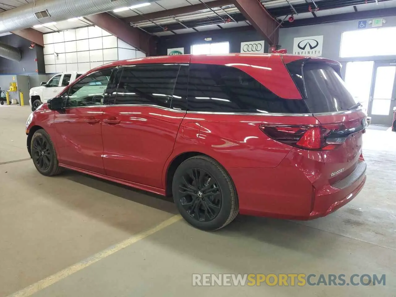 2 Photograph of a damaged car 5FNRL6H74SB057566 HONDA ODYSSEY SP 2025