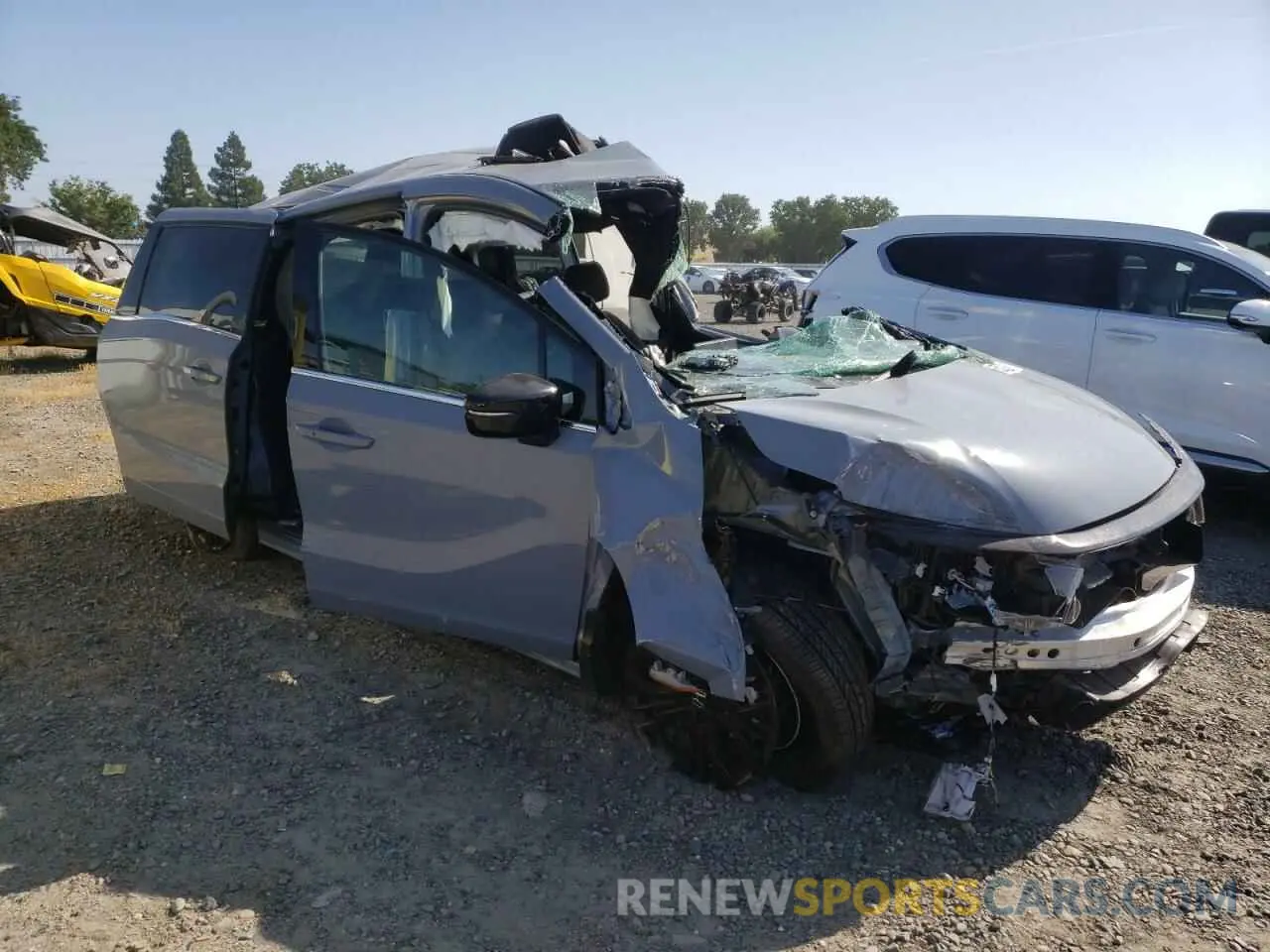 4 Photograph of a damaged car 5FNRL6H78SB023145 HONDA ODYSSEY SP 2025
