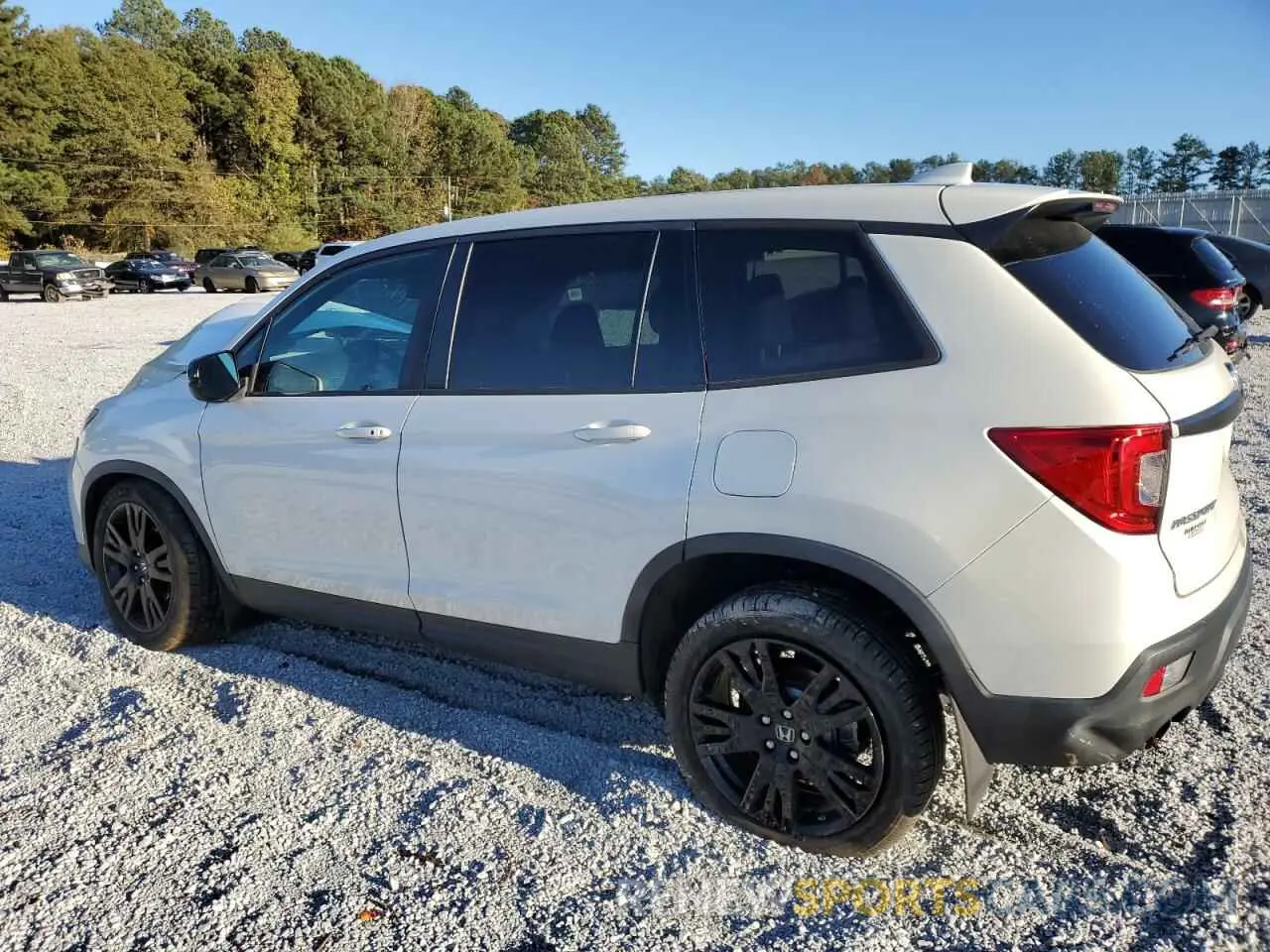 2 Photograph of a damaged car 5FNYF7H20KB004246 HONDA PASSPORT 2019