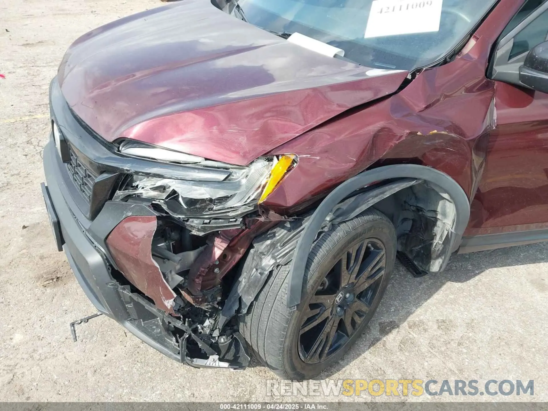 6 Photograph of a damaged car 5FNYF7H22KB003096 HONDA PASSPORT 2019