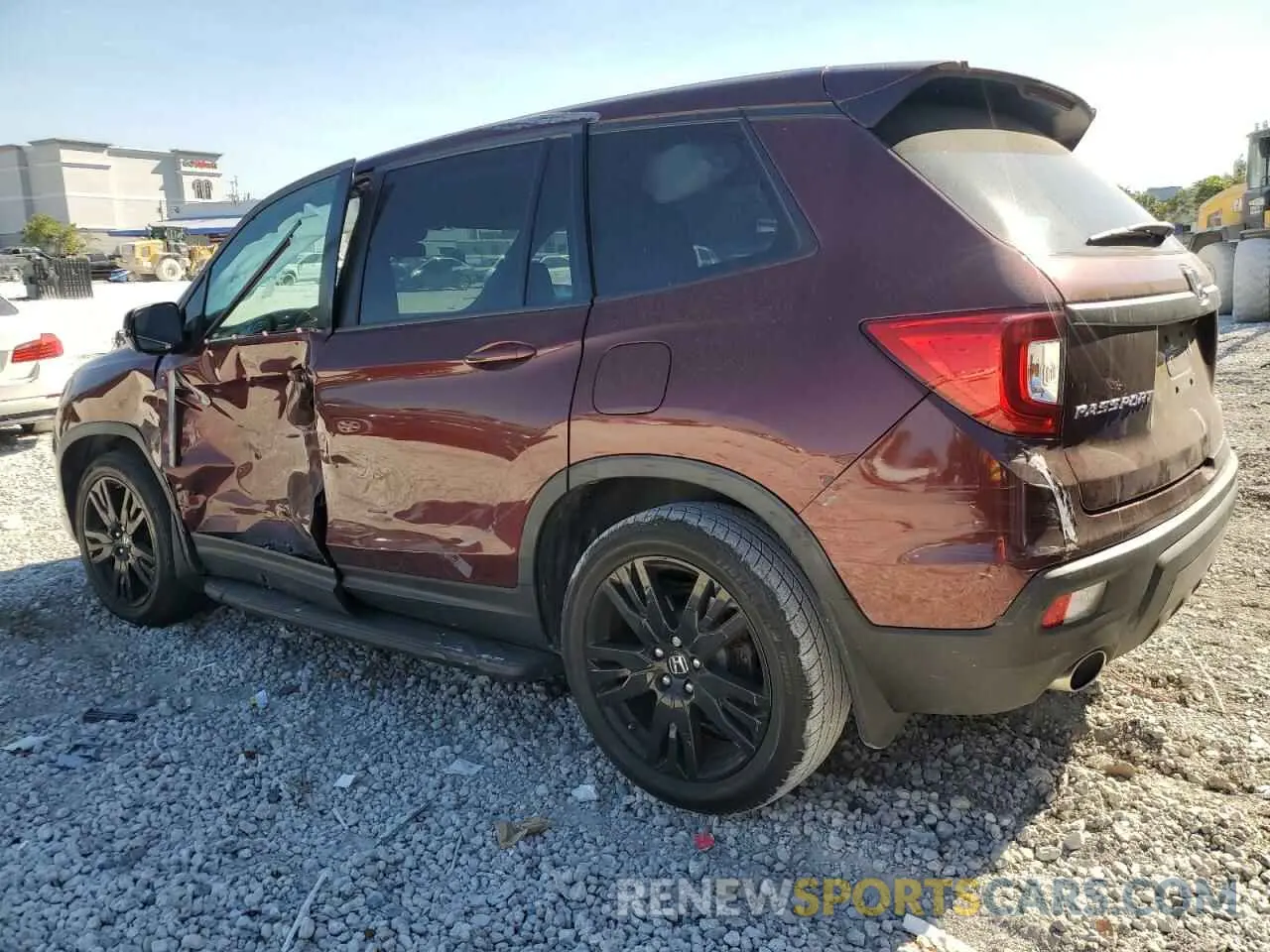 2 Photograph of a damaged car 5FNYF7H2XKB006263 HONDA PASSPORT 2019