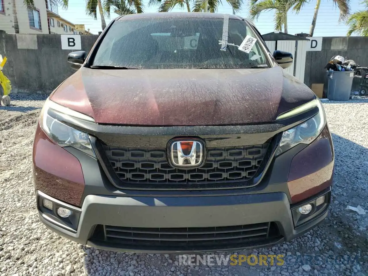 5 Photograph of a damaged car 5FNYF7H2XKB006263 HONDA PASSPORT 2019