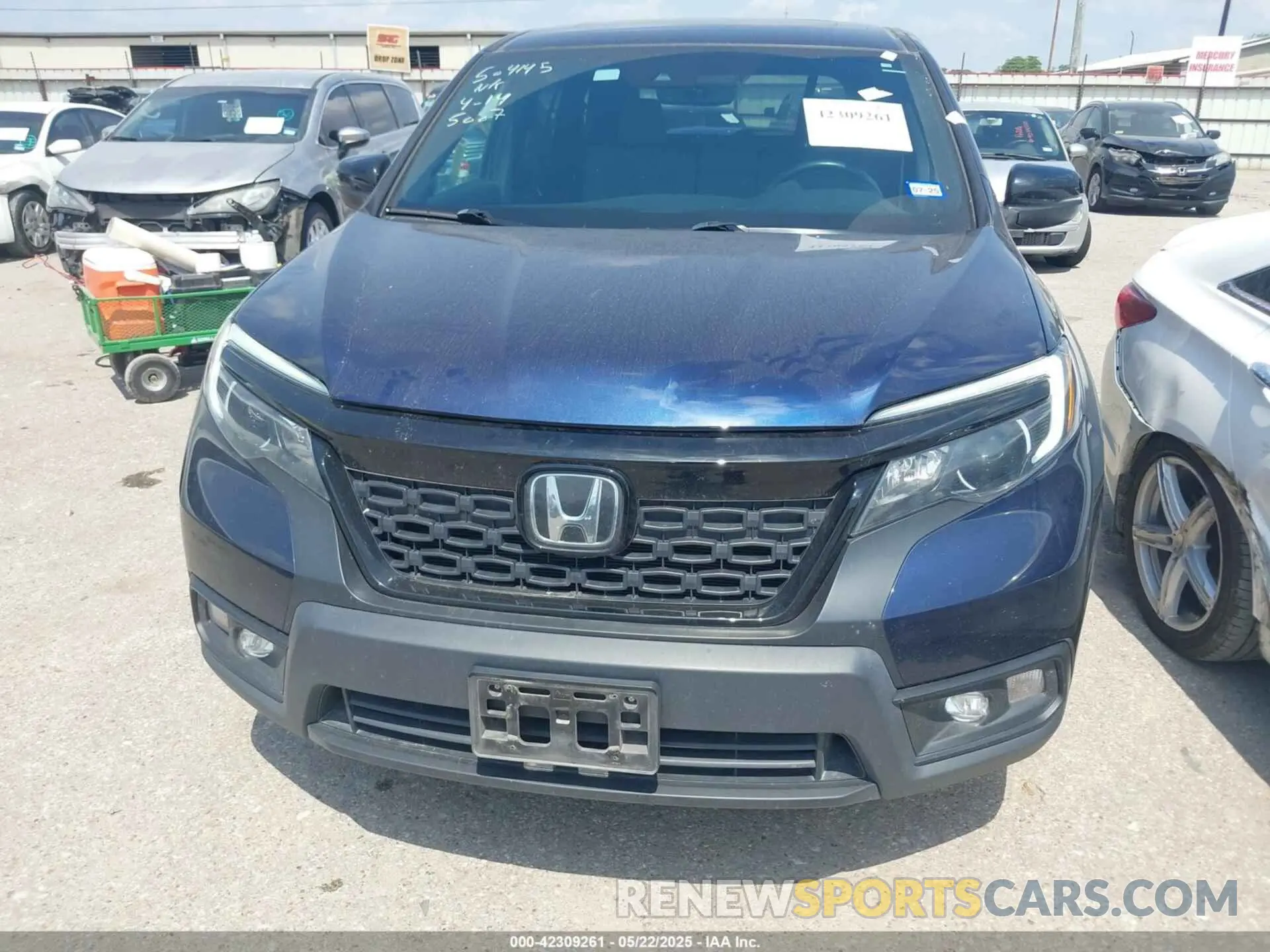 12 Photograph of a damaged car 5FNYF7H56KB005007 HONDA PASSPORT 2019