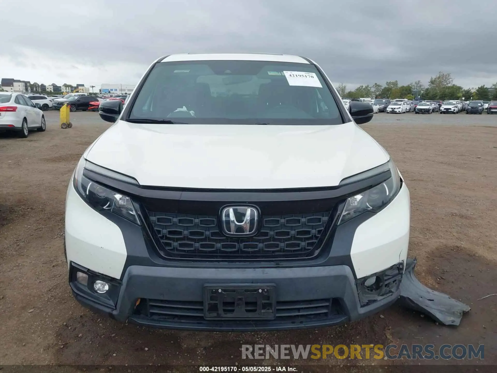 12 Photograph of a damaged car 5FNYF7H57KB002844 HONDA PASSPORT 2019