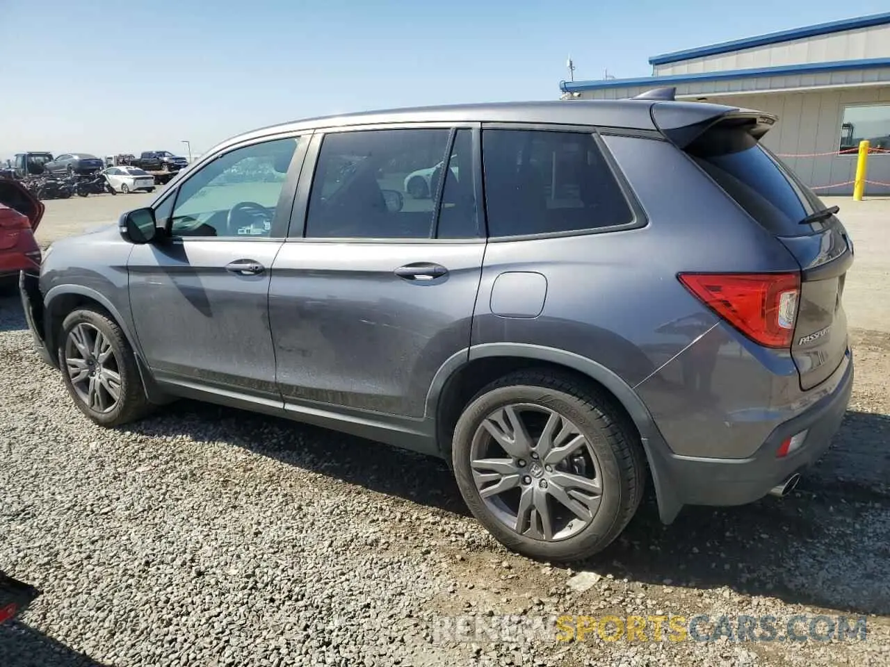 2 Photograph of a damaged car 5FNYF7H58KB003906 HONDA PASSPORT 2019