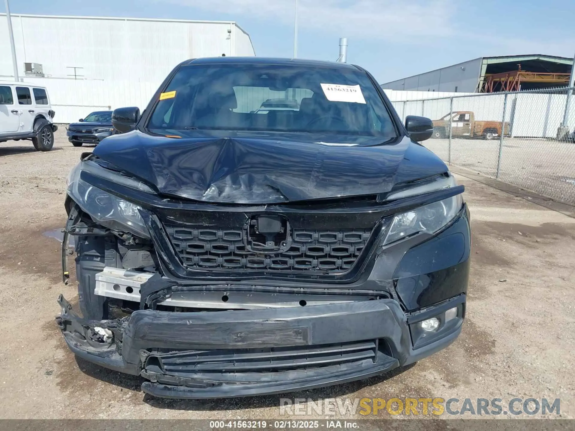 12 Photograph of a damaged car 5FNYF7H59KB003011 HONDA PASSPORT 2019