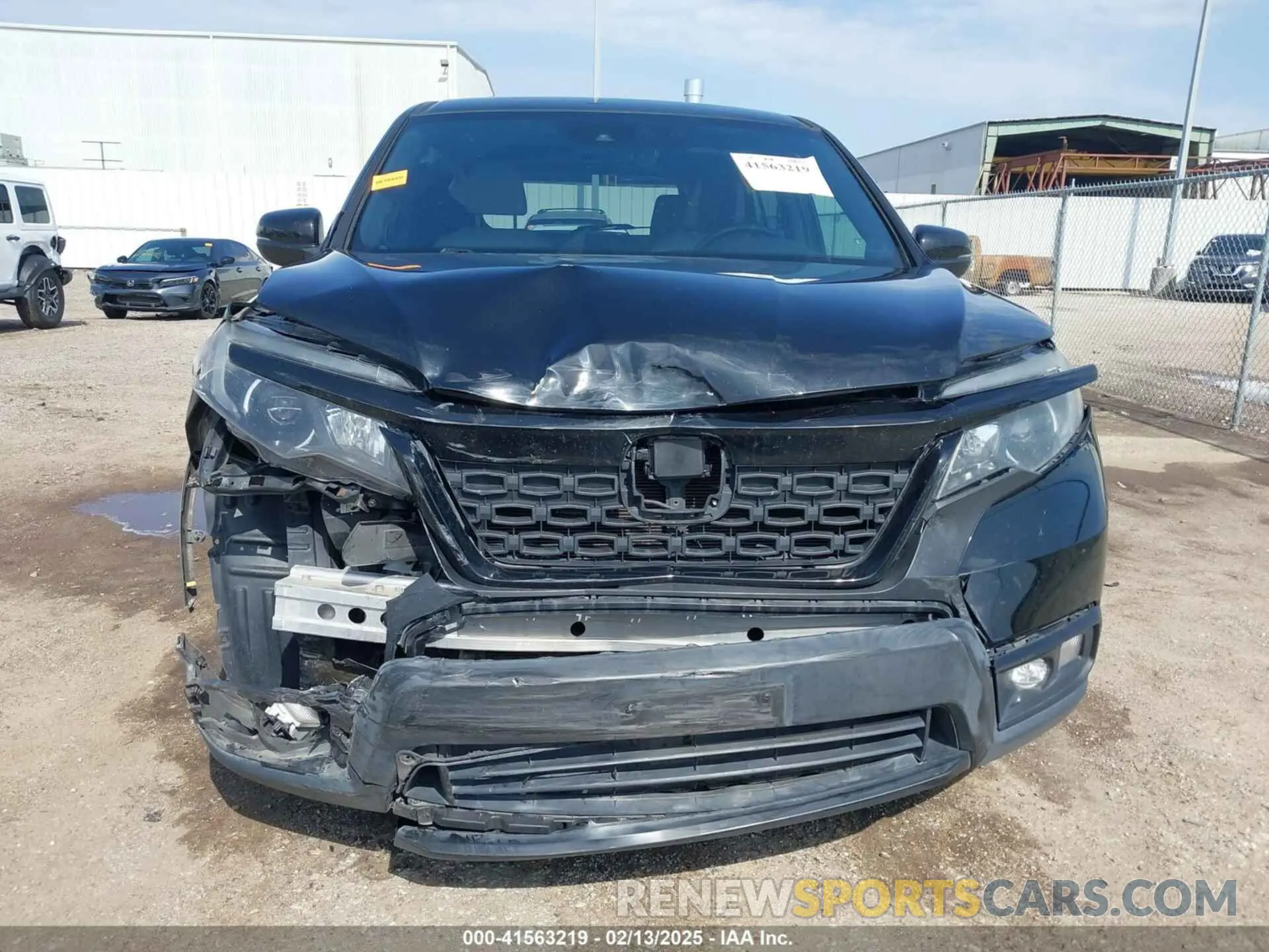 6 Photograph of a damaged car 5FNYF7H59KB003011 HONDA PASSPORT 2019