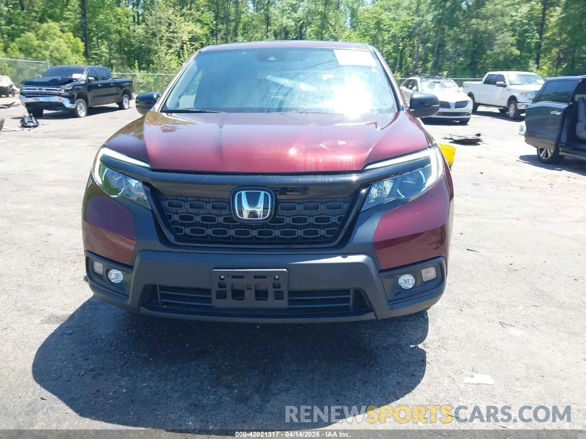 12 Photograph of a damaged car 5FNYF7H59KB009956 HONDA PASSPORT 2019