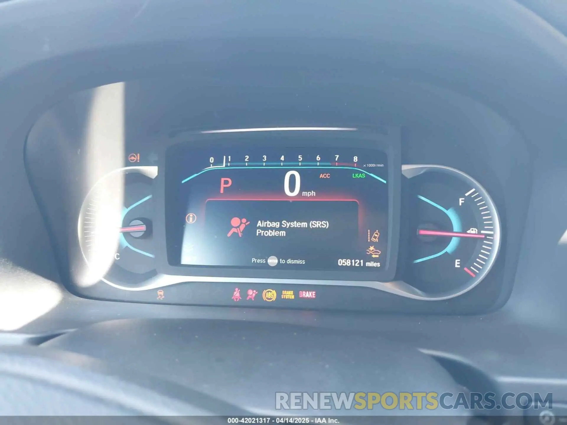 7 Photograph of a damaged car 5FNYF7H59KB009956 HONDA PASSPORT 2019
