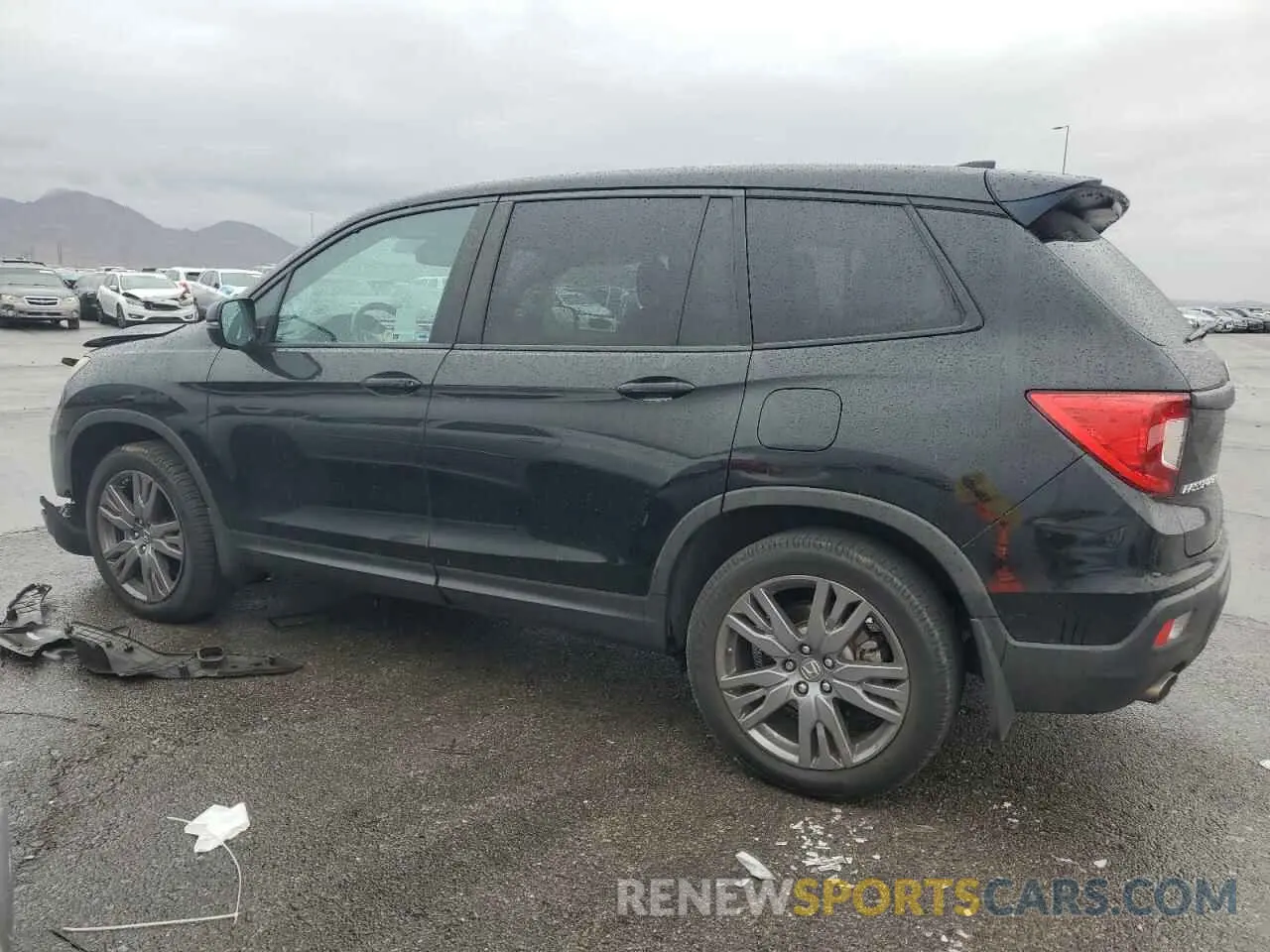 2 Photograph of a damaged car 5FNYF7H5XKB010436 HONDA PASSPORT 2019