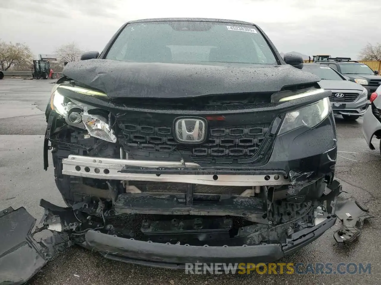 5 Photograph of a damaged car 5FNYF7H5XKB010436 HONDA PASSPORT 2019