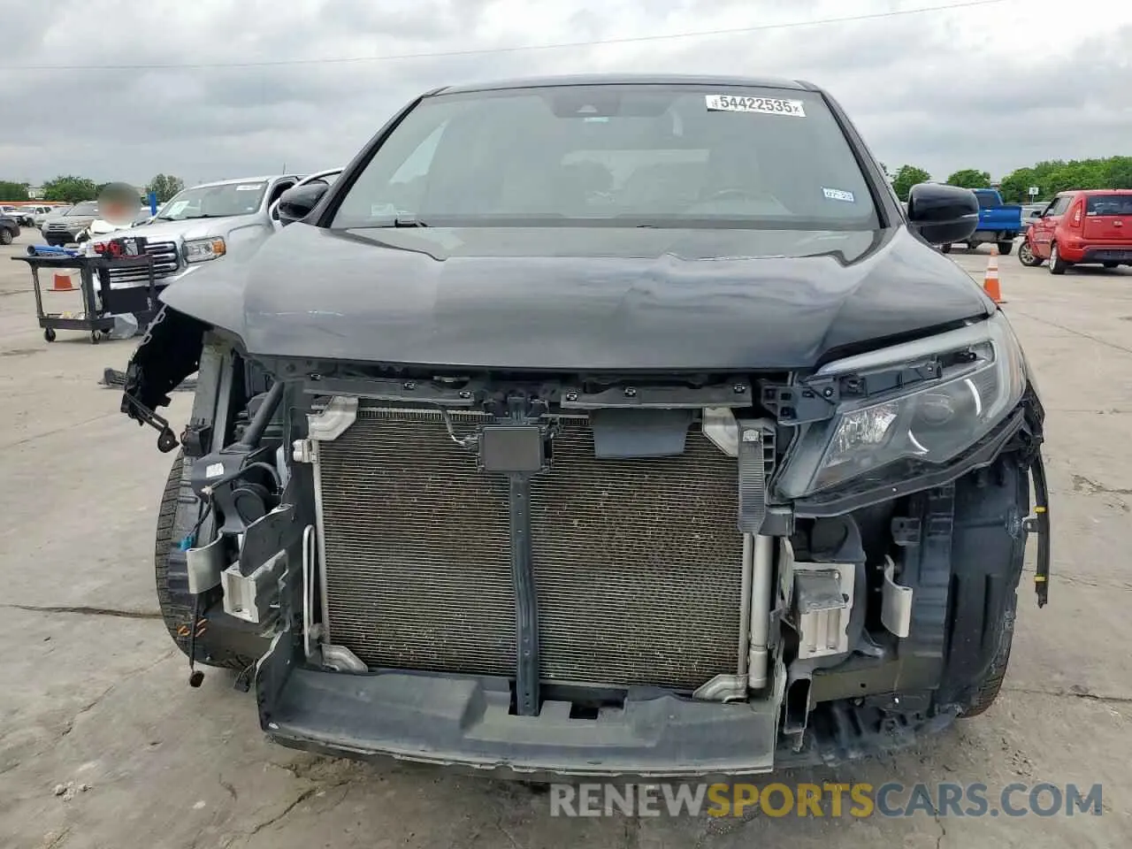 5 Photograph of a damaged car 5FNYF7H5XKB011151 HONDA PASSPORT 2019