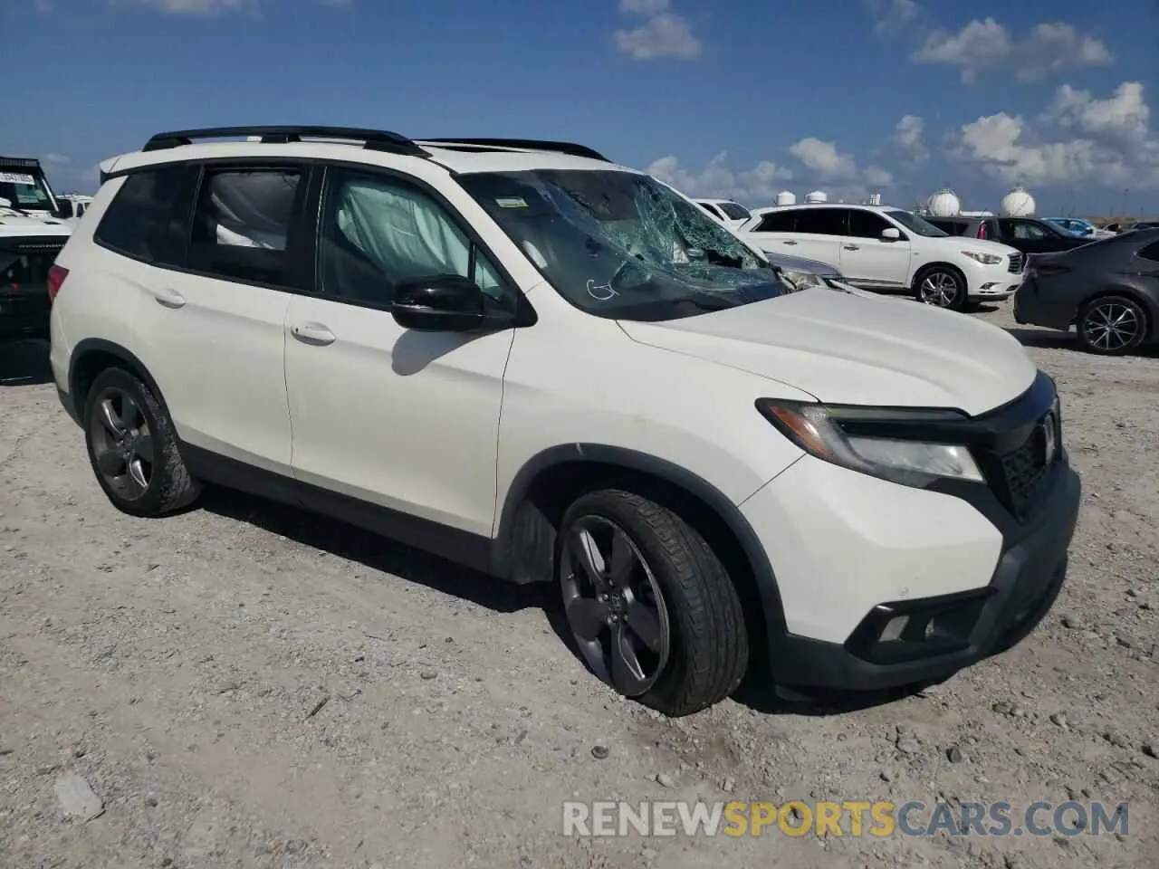 4 Photograph of a damaged car 5FNYF7H99KB001259 HONDA PASSPORT 2019