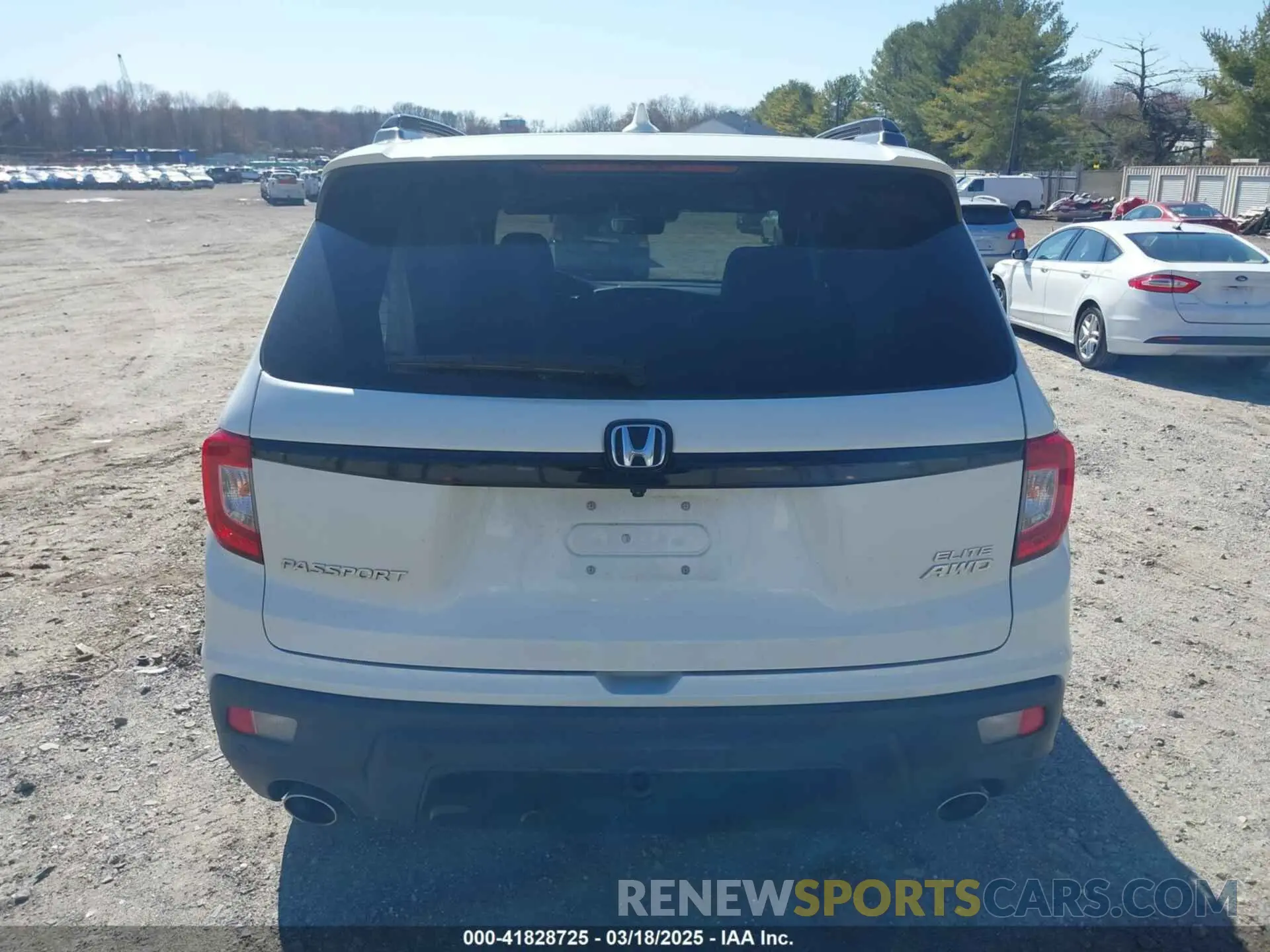 16 Photograph of a damaged car 5FNYF8H04KB005307 HONDA PASSPORT 2019