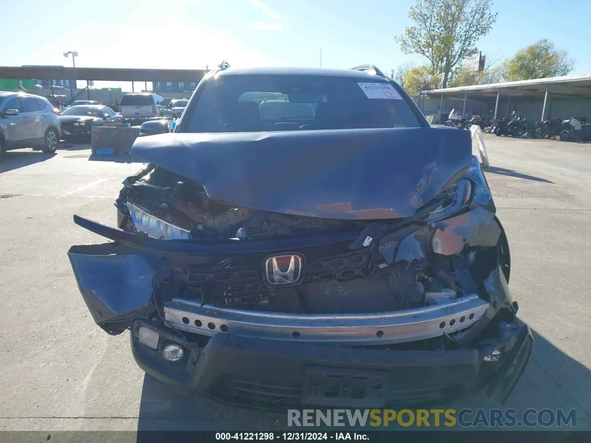 13 Photograph of a damaged car 5FNYF8H07KB015720 HONDA PASSPORT 2019