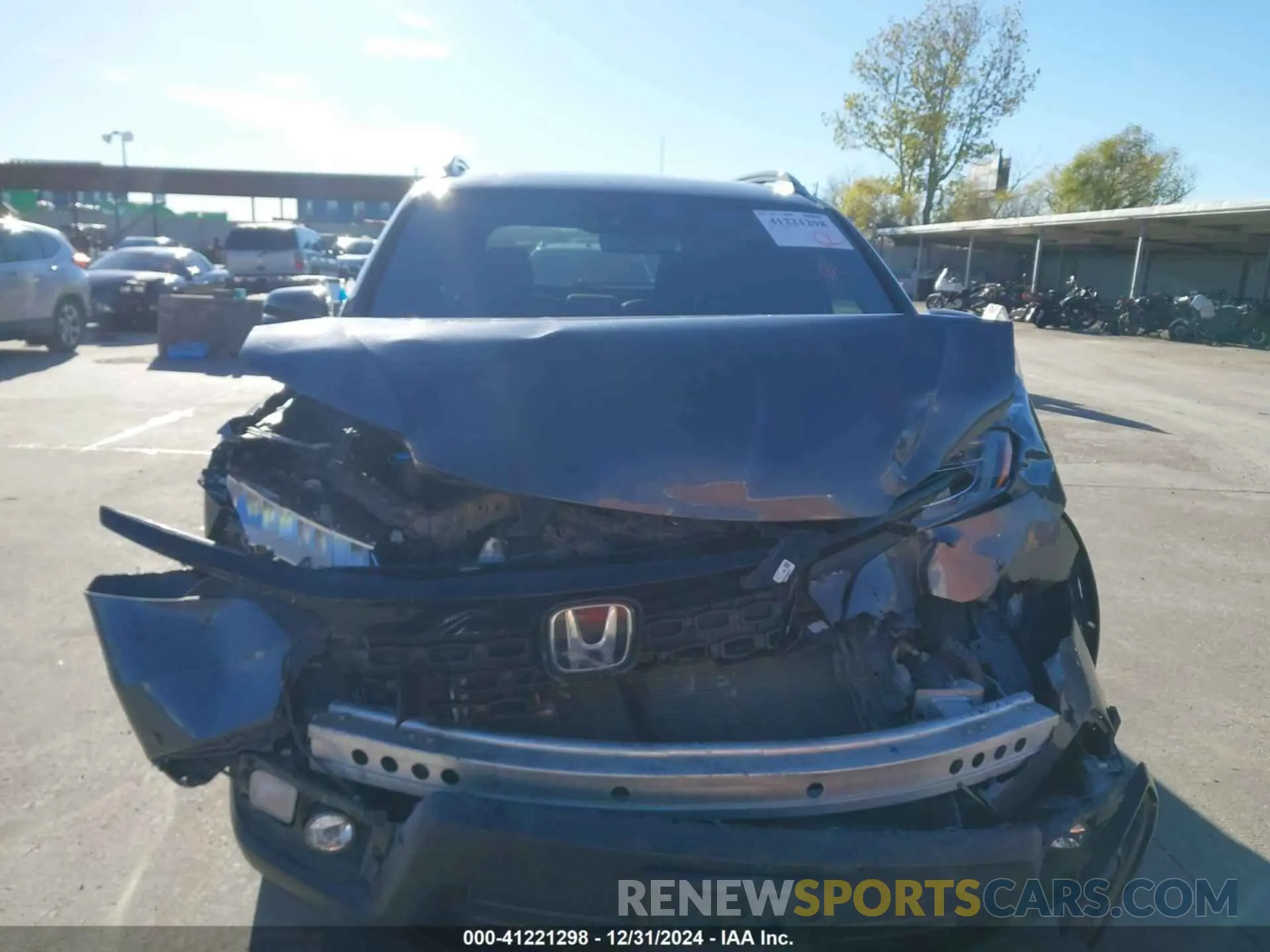 6 Photograph of a damaged car 5FNYF8H07KB015720 HONDA PASSPORT 2019