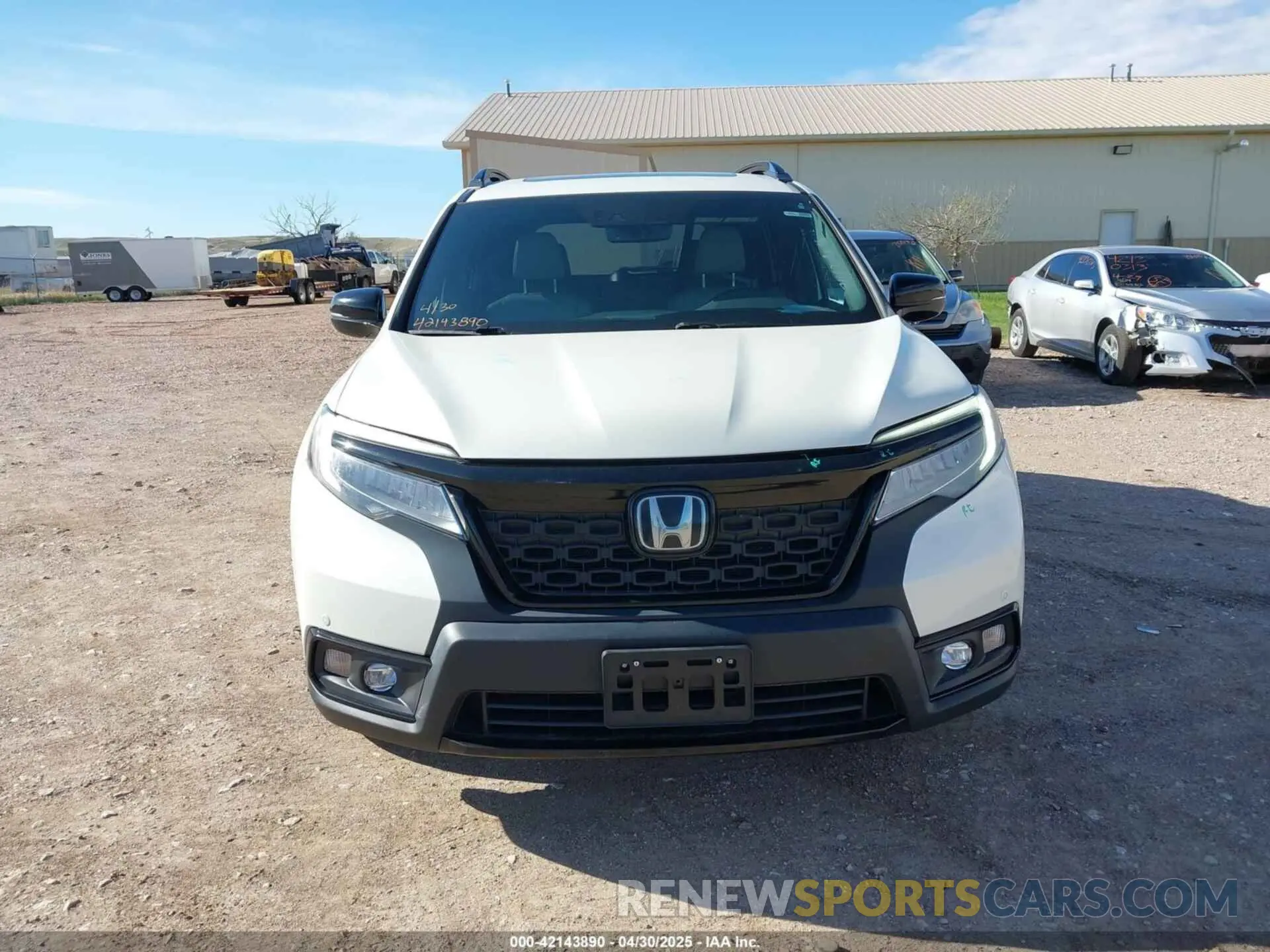 13 Photograph of a damaged car 5FNYF8H0XKB001472 HONDA PASSPORT 2019