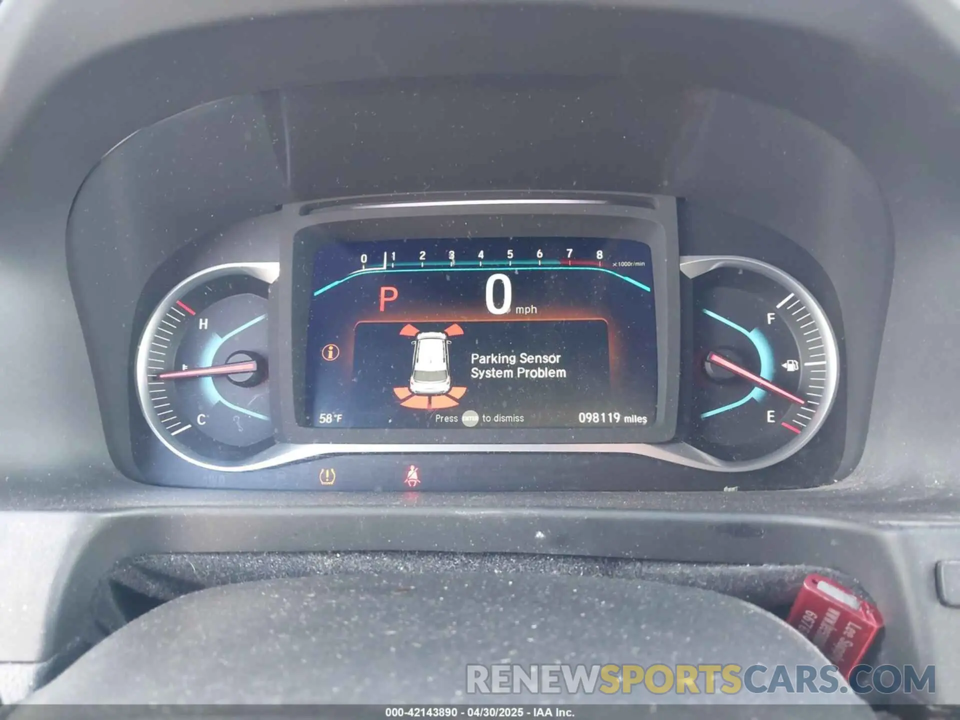 7 Photograph of a damaged car 5FNYF8H0XKB001472 HONDA PASSPORT 2019