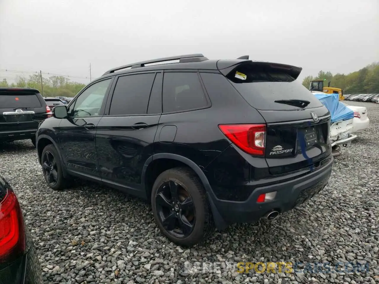 2 Photograph of a damaged car 5FNYF8H0XKB008356 HONDA PASSPORT 2019