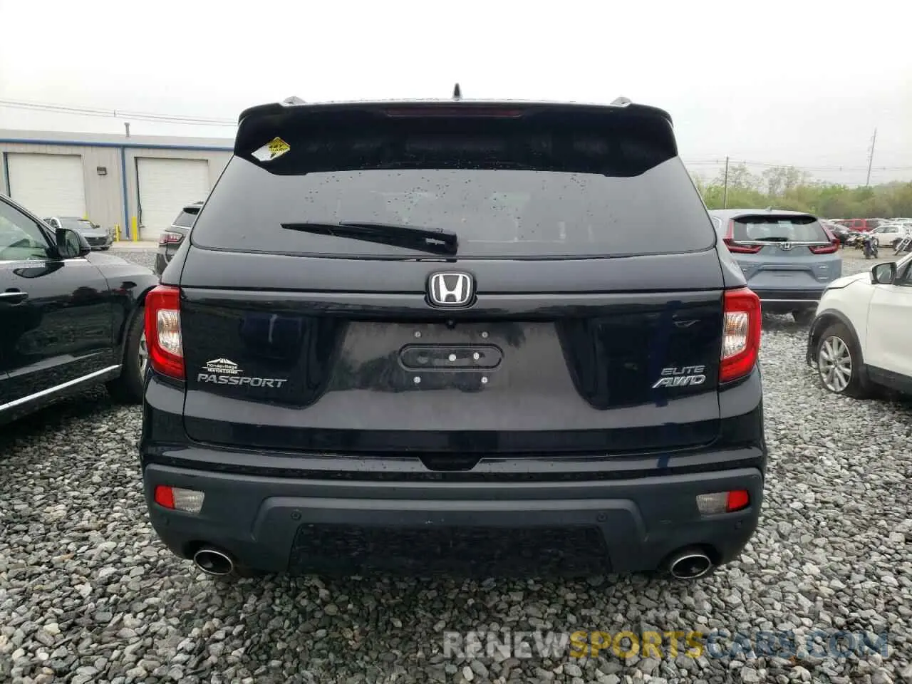 6 Photograph of a damaged car 5FNYF8H0XKB008356 HONDA PASSPORT 2019