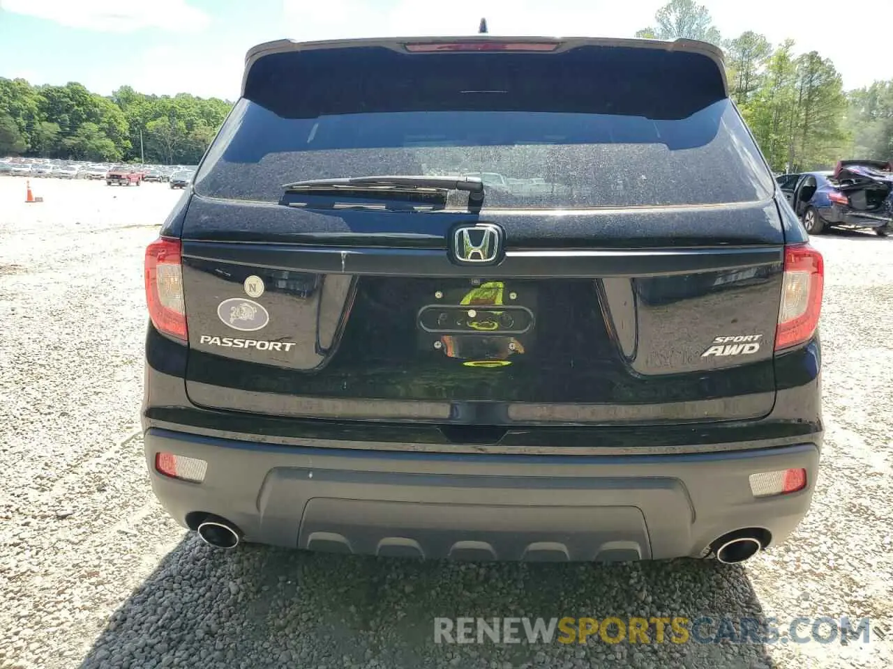 6 Photograph of a damaged car 5FNYF8H20KB022512 HONDA PASSPORT 2019