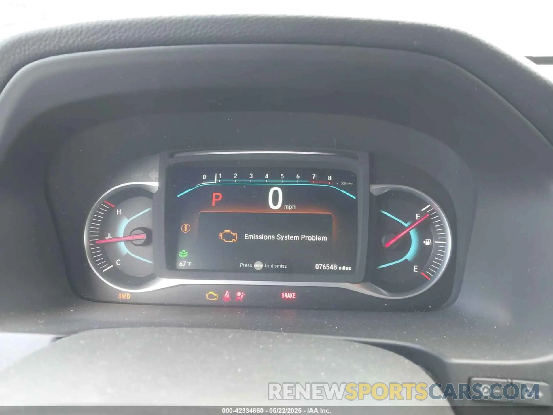 7 Photograph of a damaged car 5FNYF8H21KB010014 HONDA PASSPORT 2019