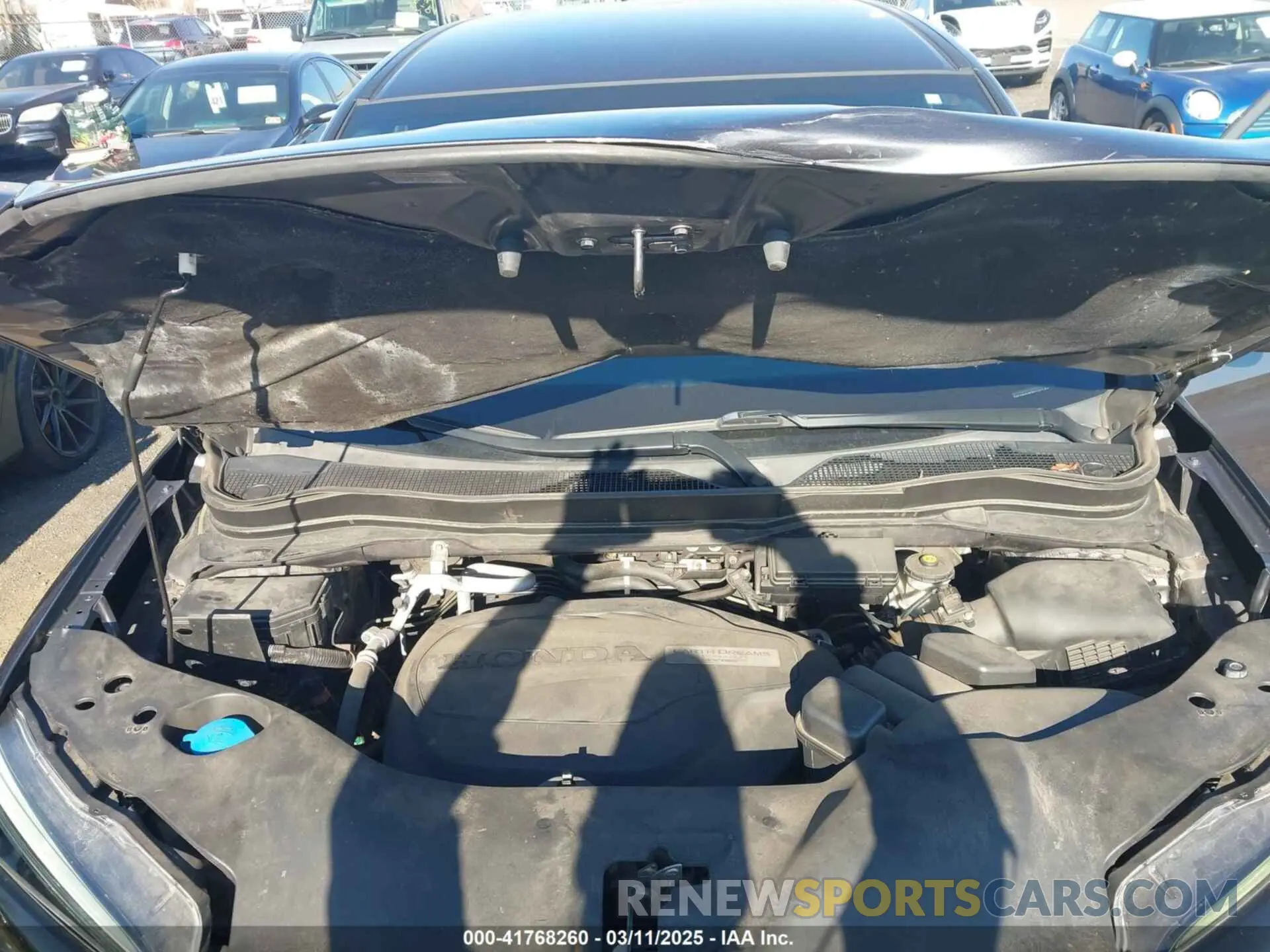 10 Photograph of a damaged car 5FNYF8H29KB018474 HONDA PASSPORT 2019