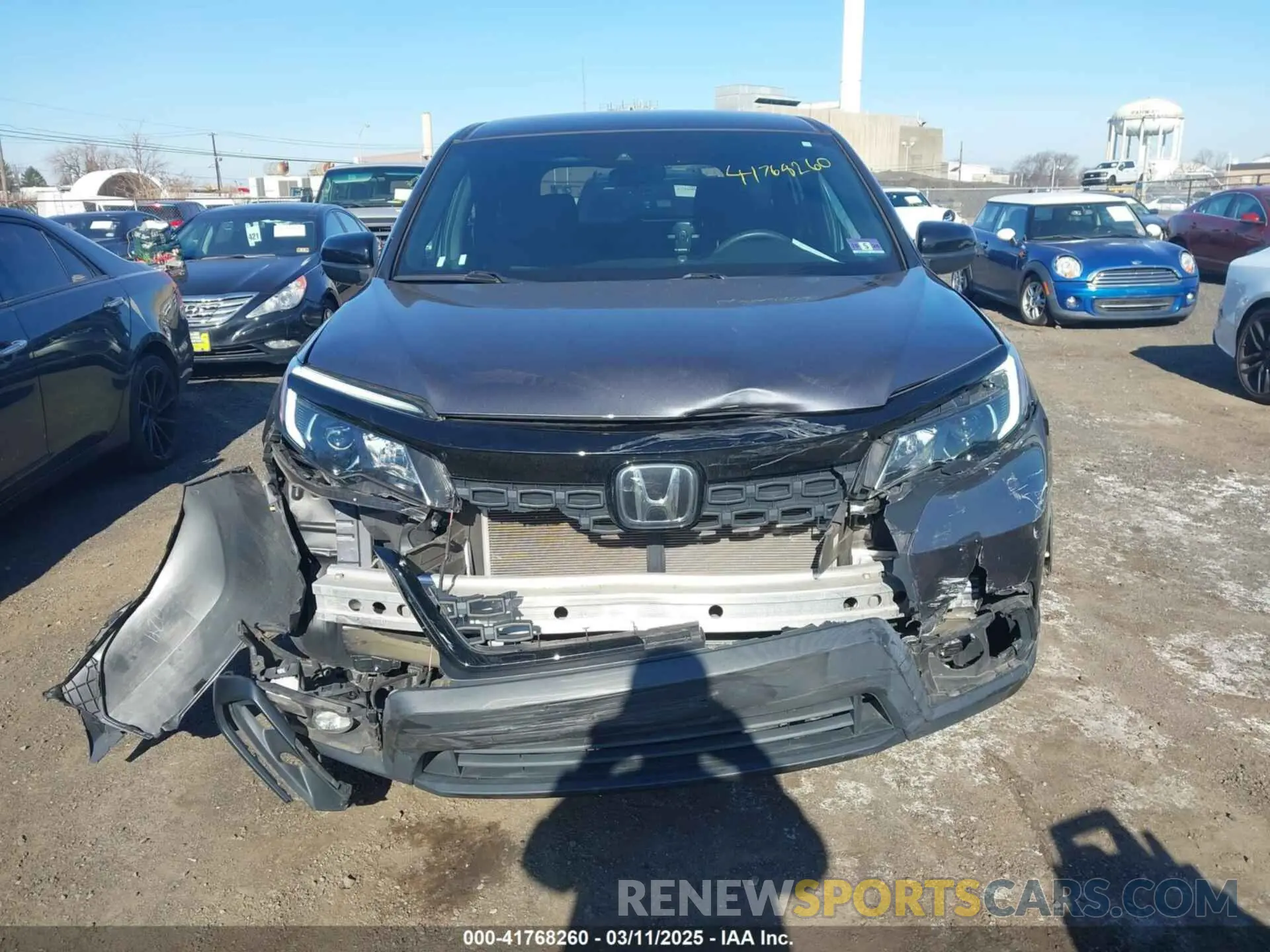 12 Photograph of a damaged car 5FNYF8H29KB018474 HONDA PASSPORT 2019