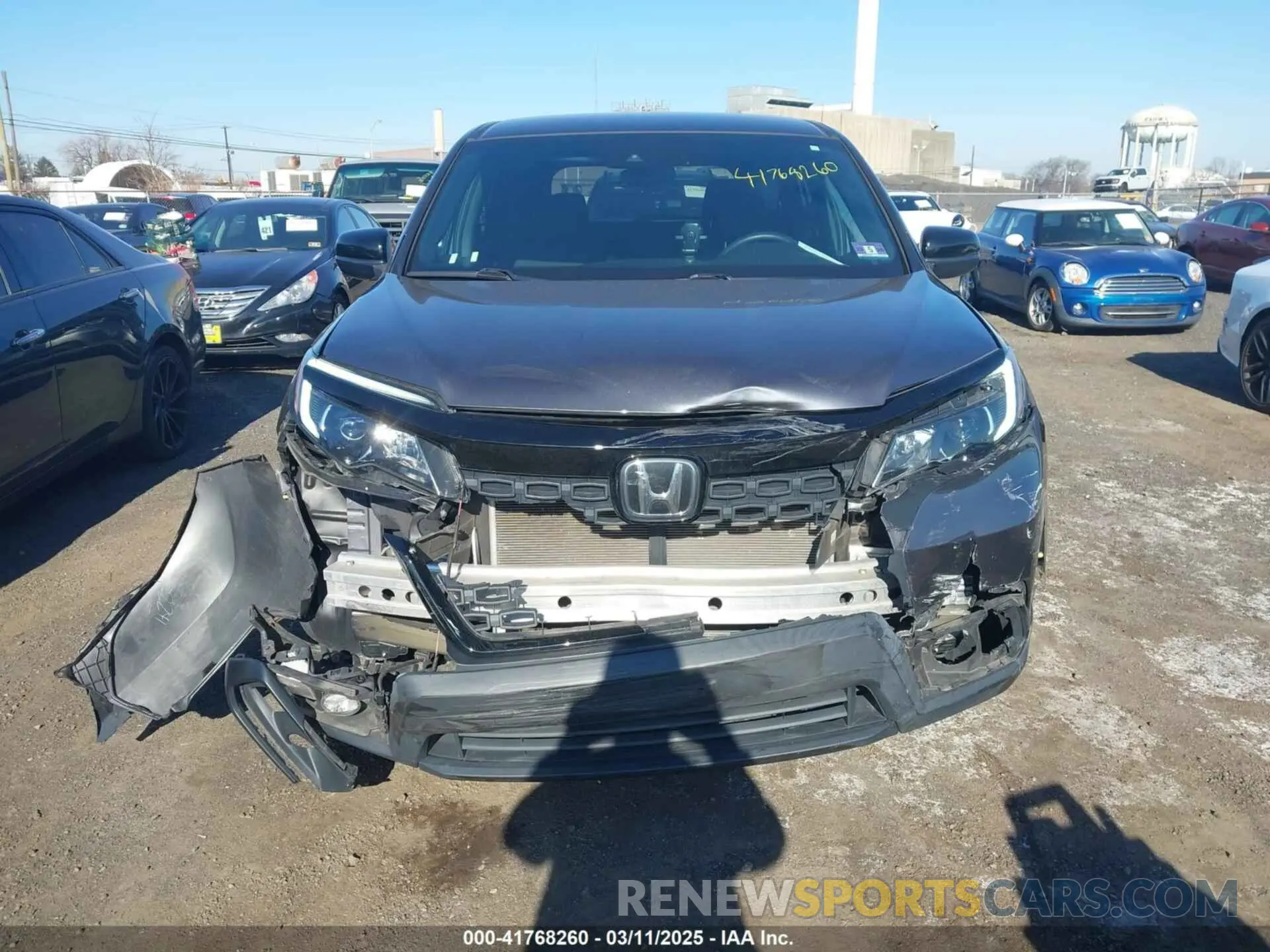 6 Photograph of a damaged car 5FNYF8H29KB018474 HONDA PASSPORT 2019