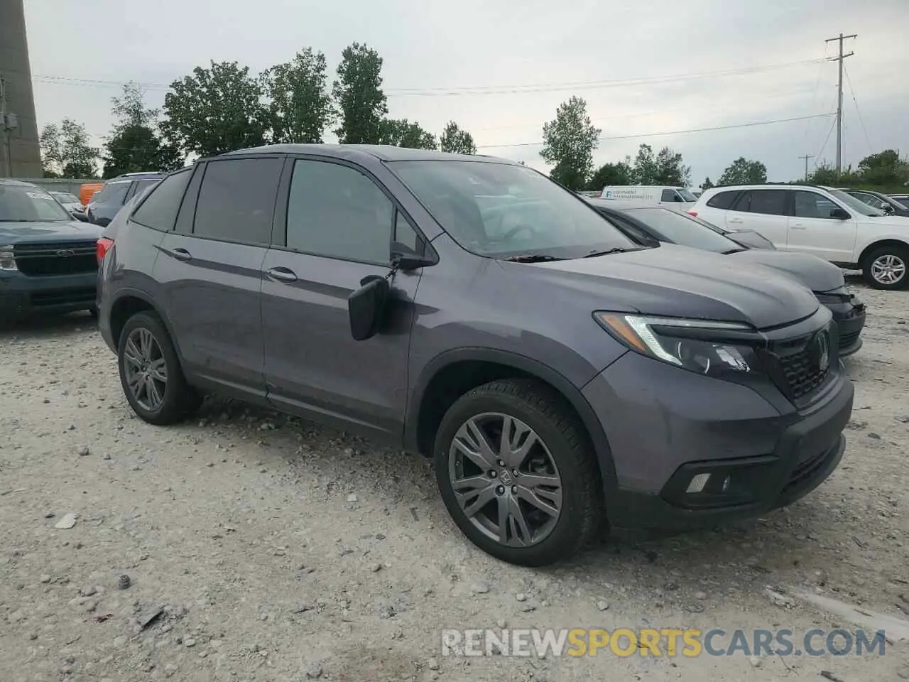 4 Photograph of a damaged car 5FNYF8H51KB027907 HONDA PASSPORT 2019