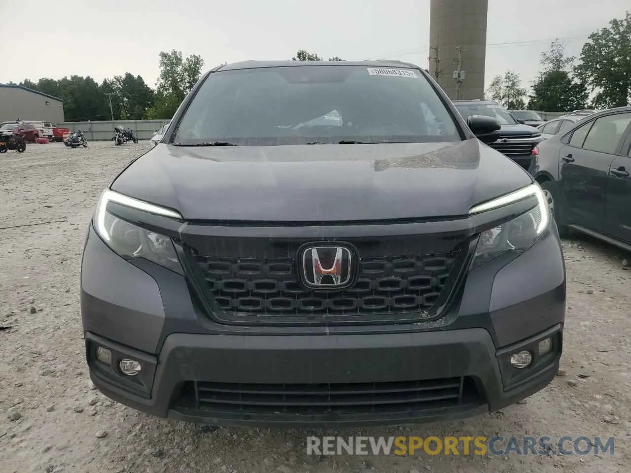 5 Photograph of a damaged car 5FNYF8H51KB027907 HONDA PASSPORT 2019