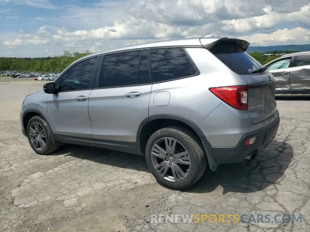 2 Photograph of a damaged car 5FNYF8H5XKB019773 HONDA PASSPORT 2019