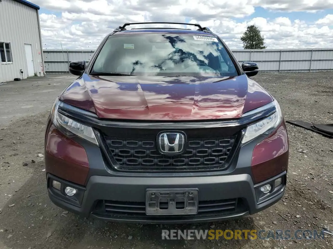 5 Photograph of a damaged car 5FNYF8H90KB022684 HONDA PASSPORT 2019