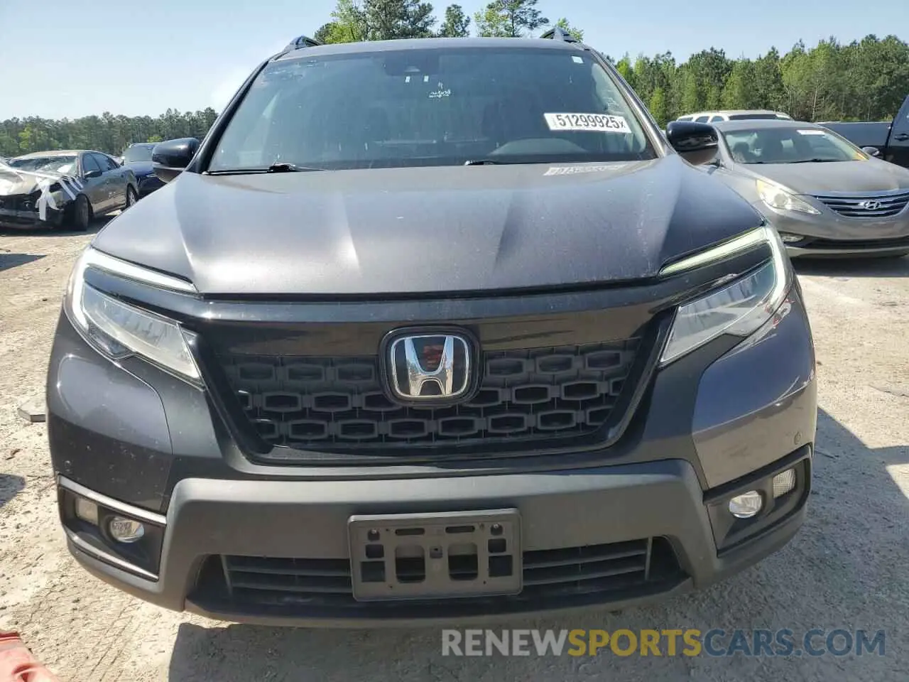 5 Photograph of a damaged car 5FNYF8H93KB007922 HONDA PASSPORT 2019