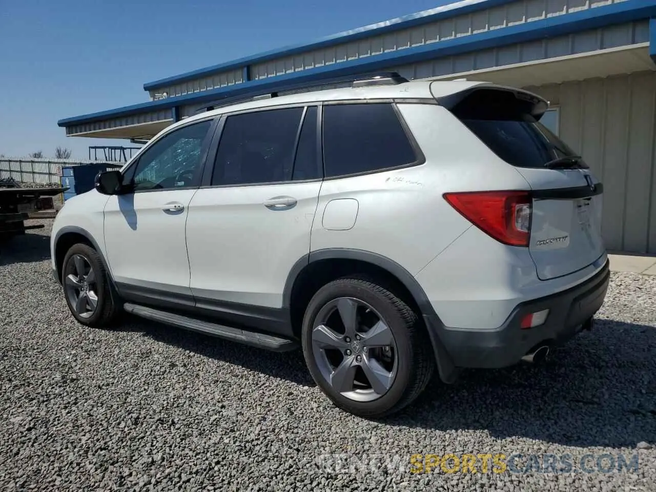 2 Photograph of a damaged car 5FNYF8H95KB023801 HONDA PASSPORT 2019