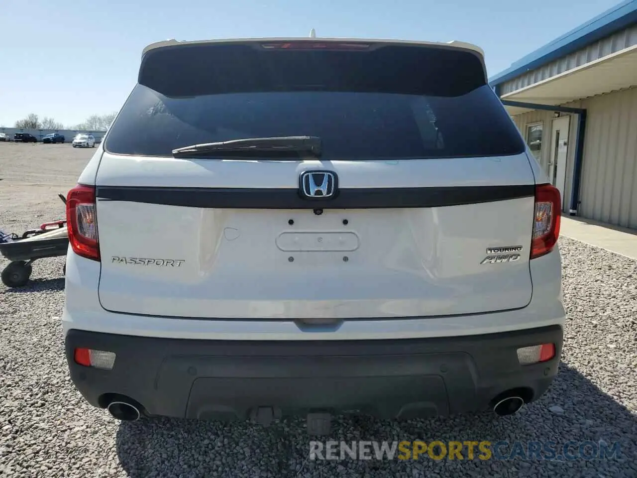 6 Photograph of a damaged car 5FNYF8H95KB023801 HONDA PASSPORT 2019