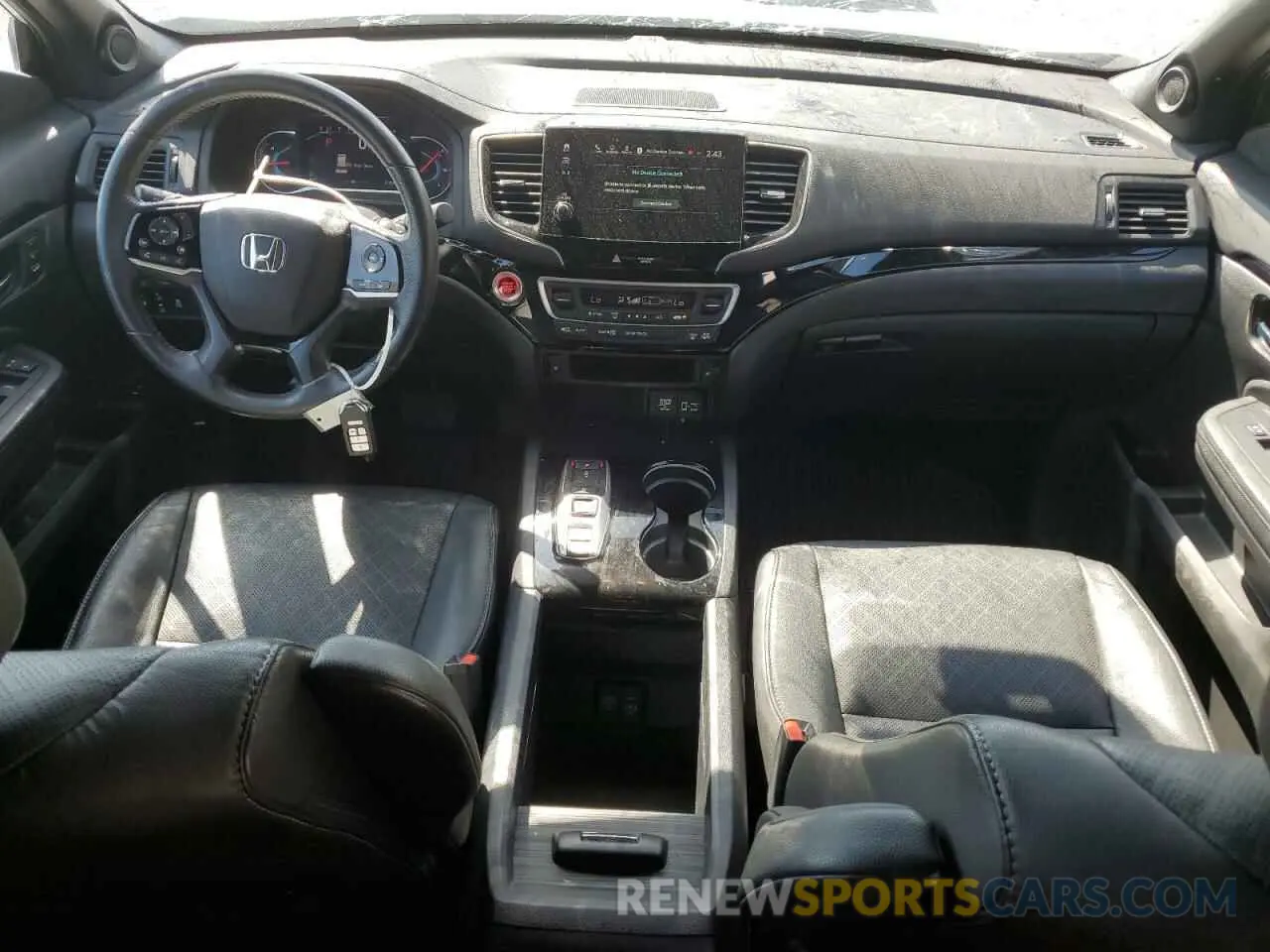 8 Photograph of a damaged car 5FNYF8H95KB023801 HONDA PASSPORT 2019