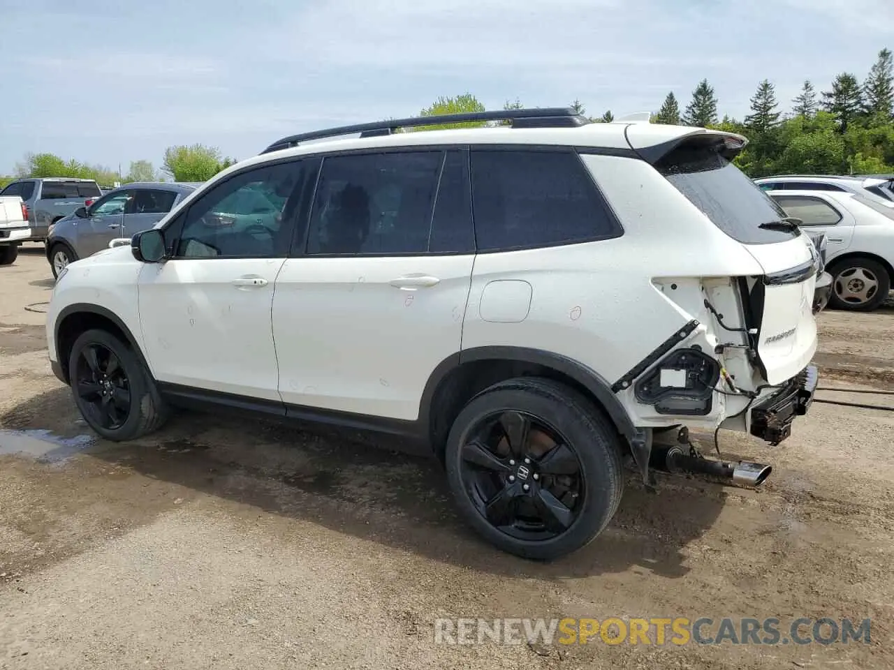2 Photograph of a damaged car 5FNYF8H97KB501488 HONDA PASSPORT 2019
