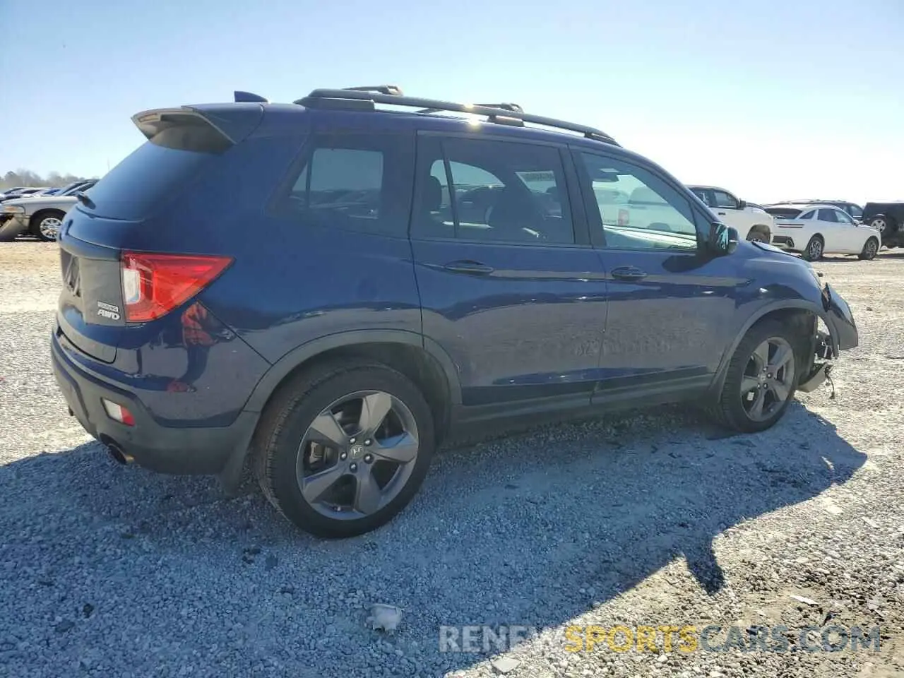 3 Photograph of a damaged car 5FNYF8H98KB022609 HONDA PASSPORT 2019