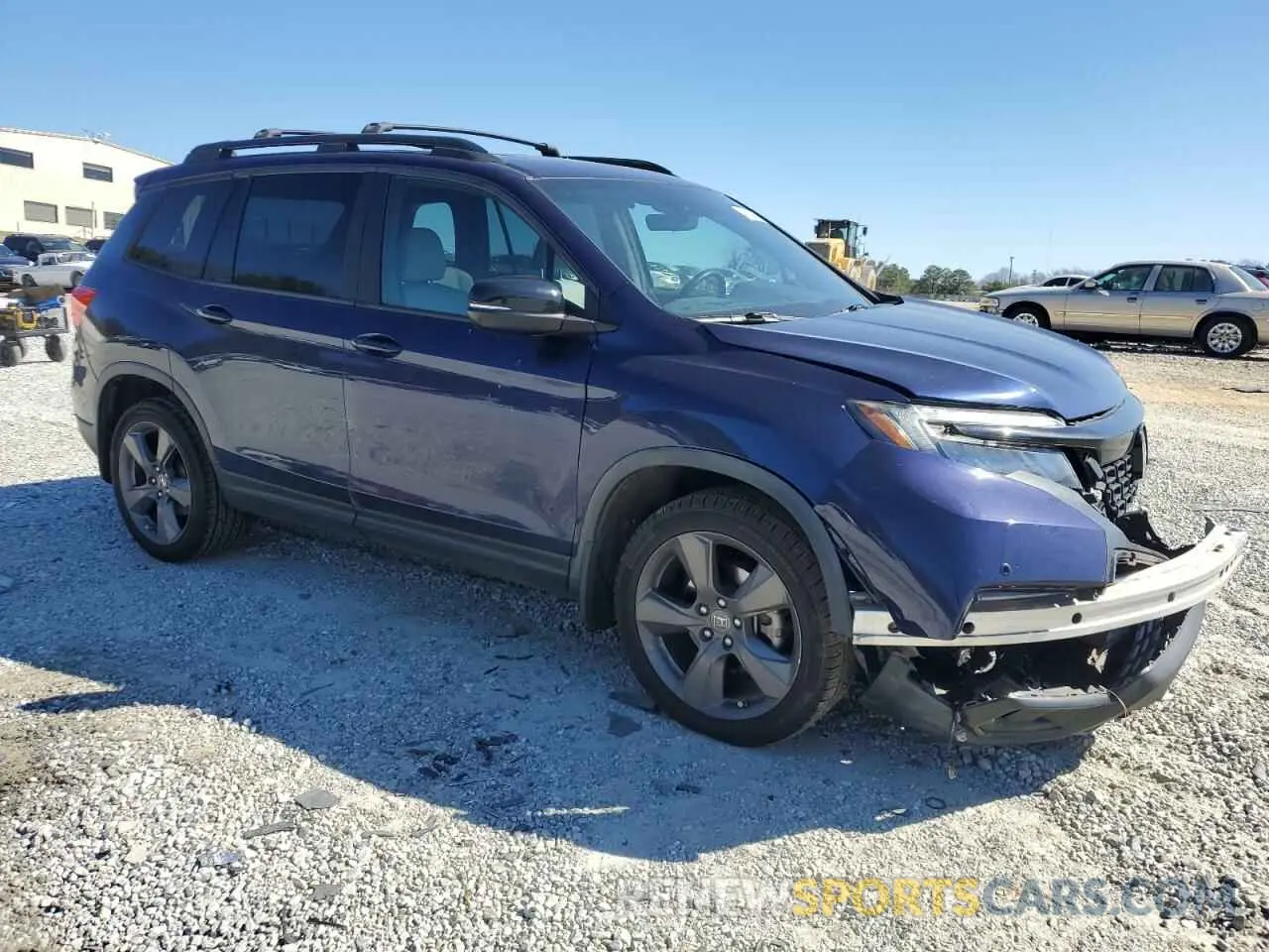 4 Photograph of a damaged car 5FNYF8H98KB022609 HONDA PASSPORT 2019