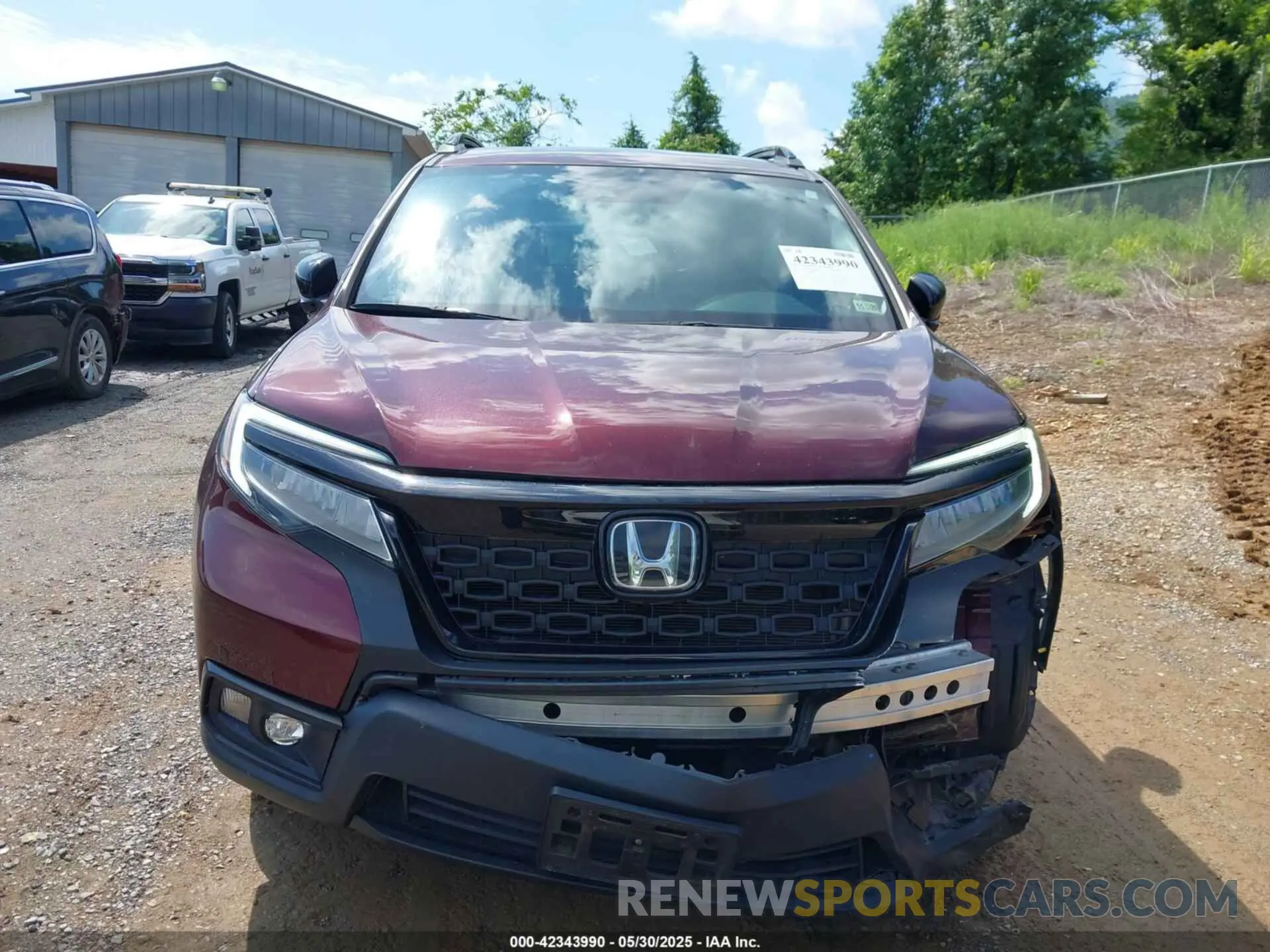12 Photograph of a damaged car 5FNYF8H9XKB027990 HONDA PASSPORT 2019