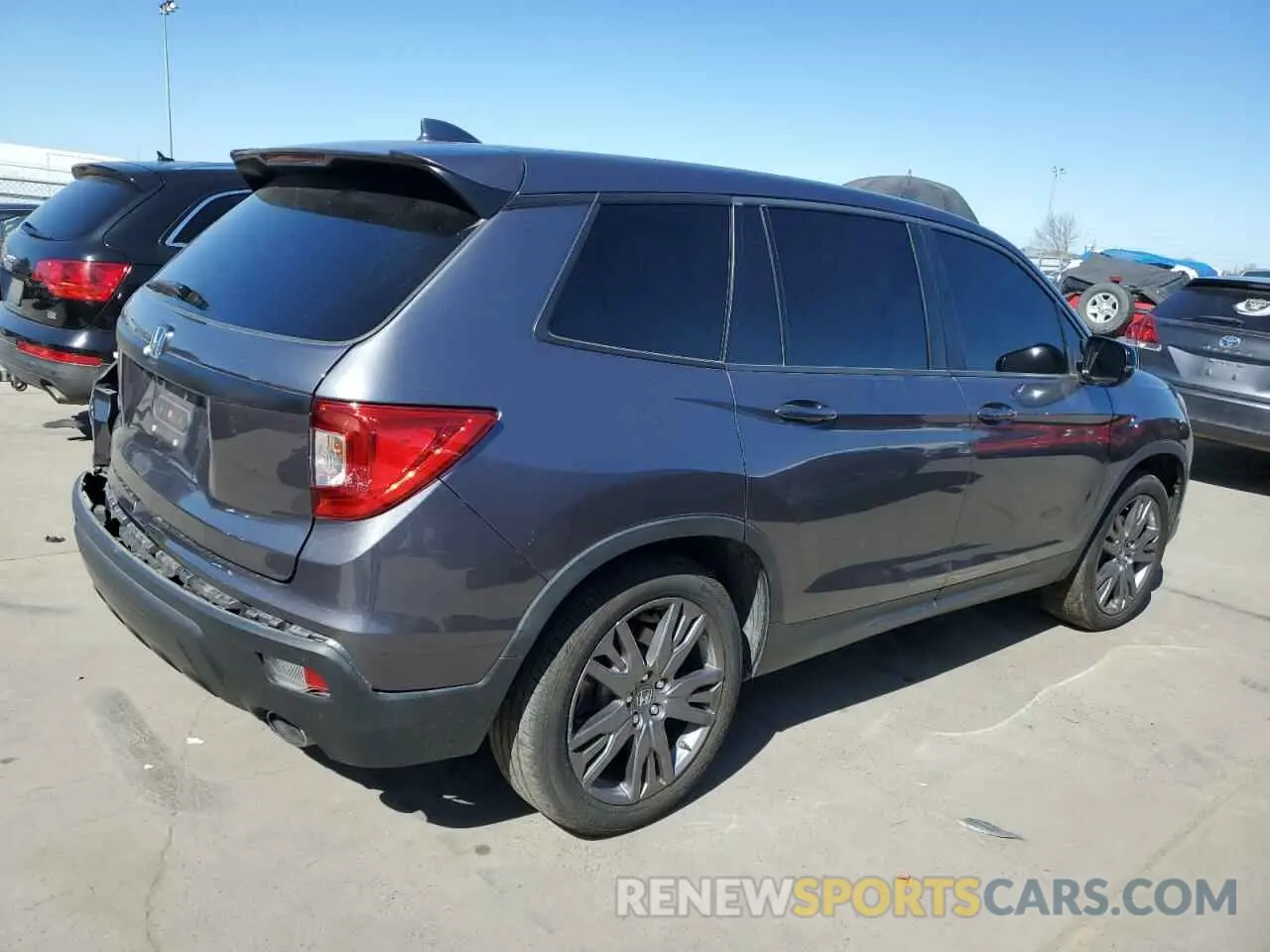 3 Photograph of a damaged car 5FNYF7H57LB001582 HONDA PASSPORT 2020