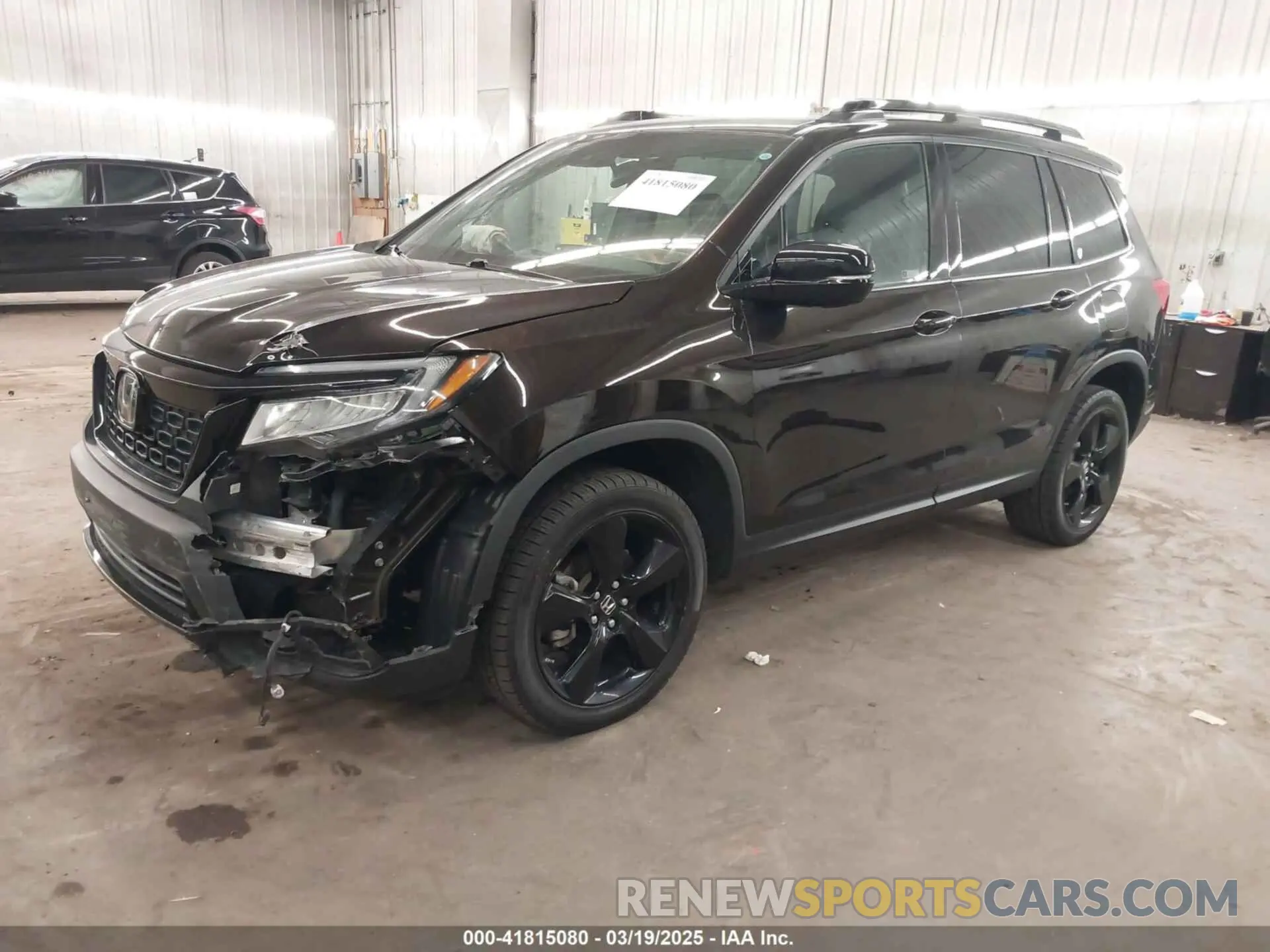 2 Photograph of a damaged car 5FNYF8H02LB010085 HONDA PASSPORT 2020