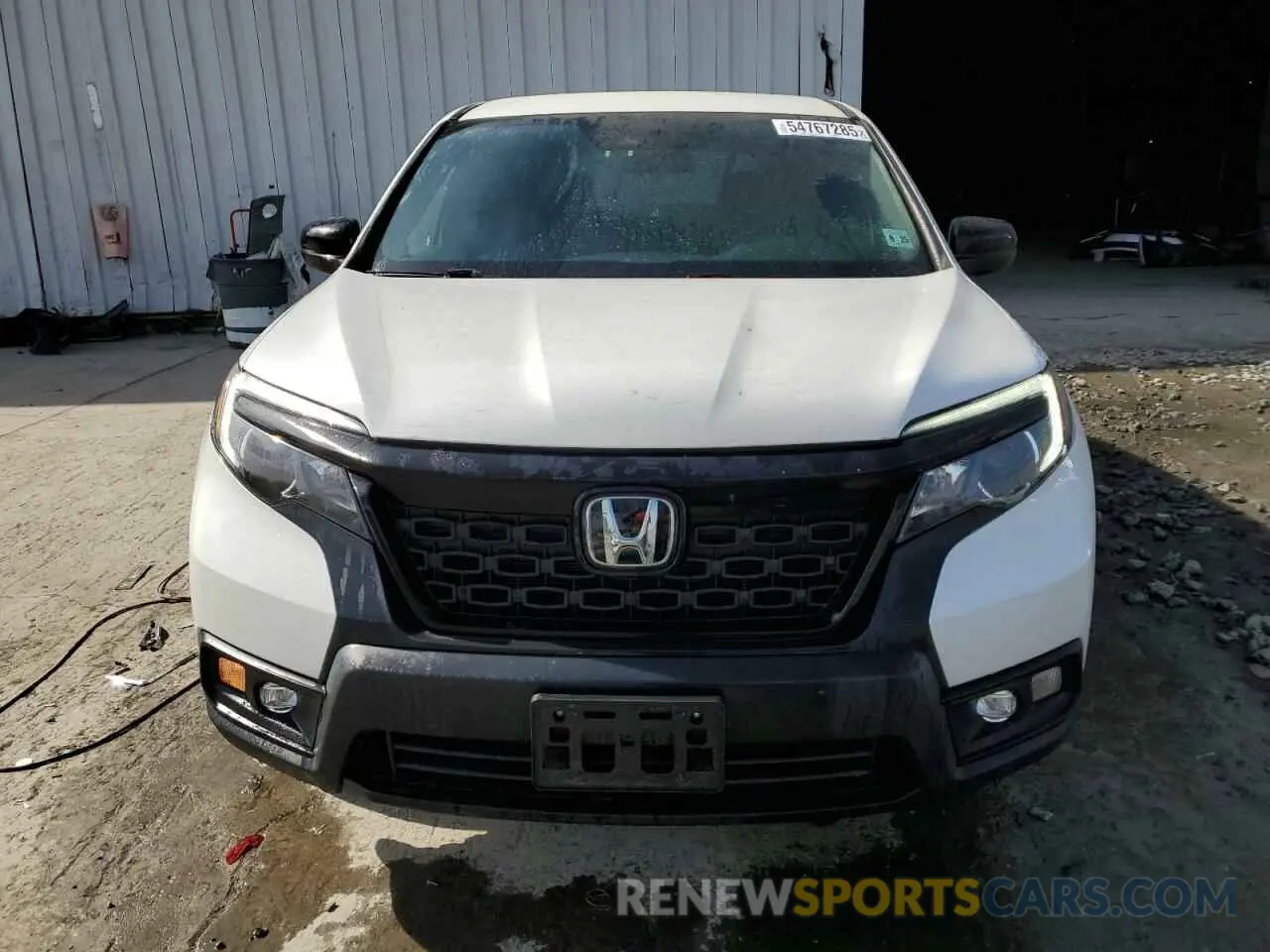 5 Photograph of a damaged car 5FNYF8H24LB016150 HONDA PASSPORT 2020