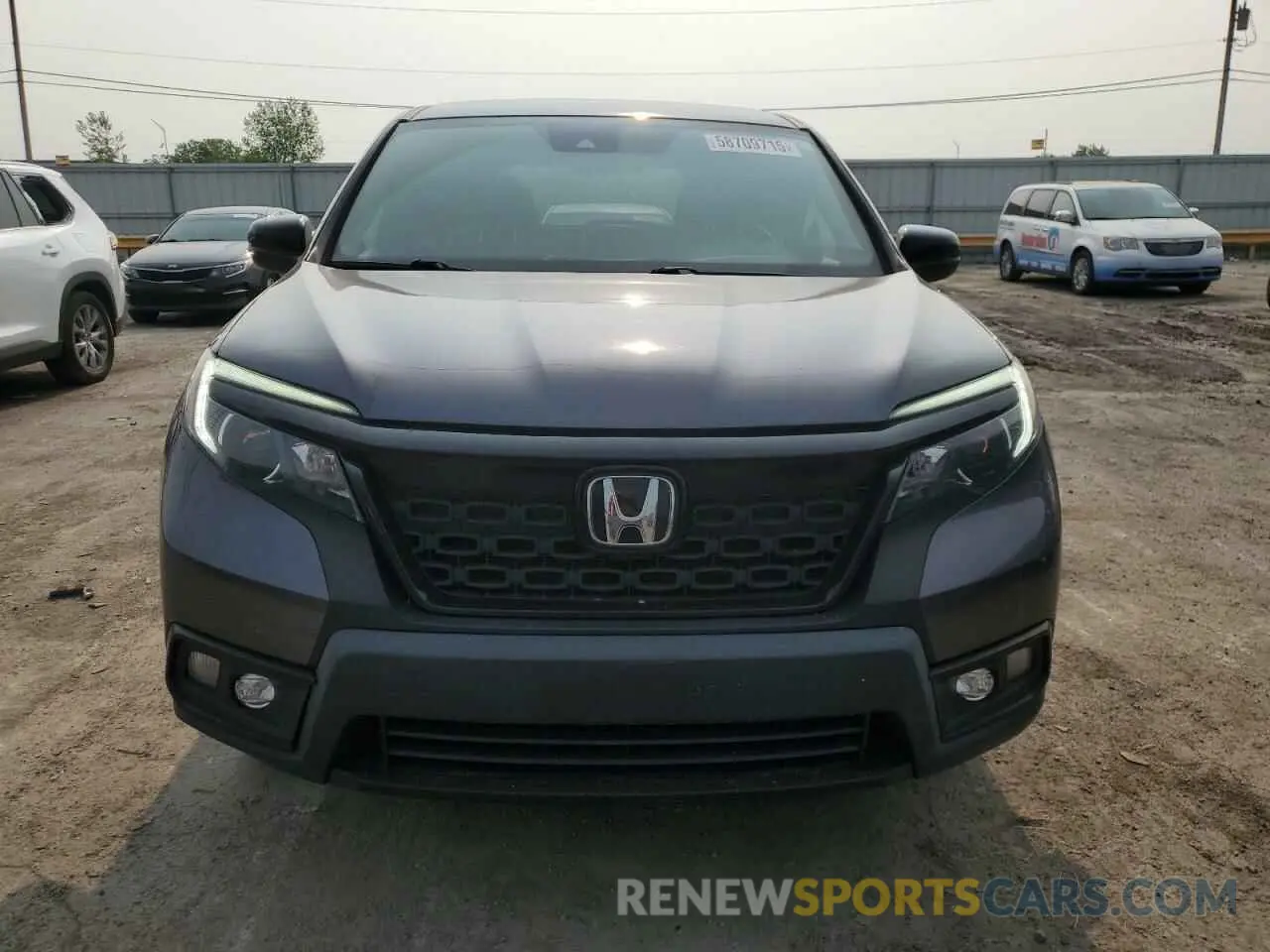 5 Photograph of a damaged car 5FNYF8H29LB014989 HONDA PASSPORT 2020