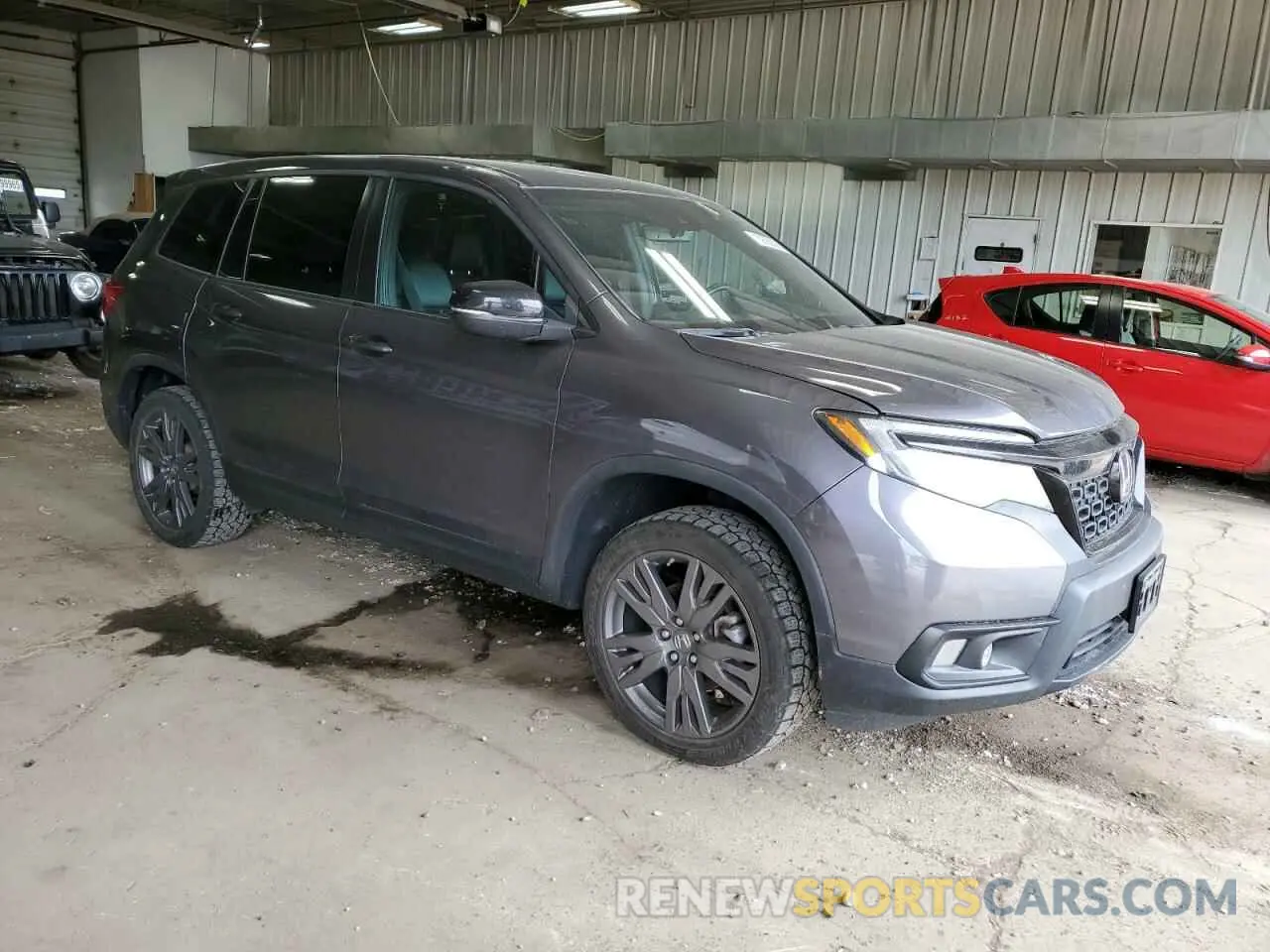 4 Photograph of a damaged car 5FNYF8H50LB000022 HONDA PASSPORT 2020