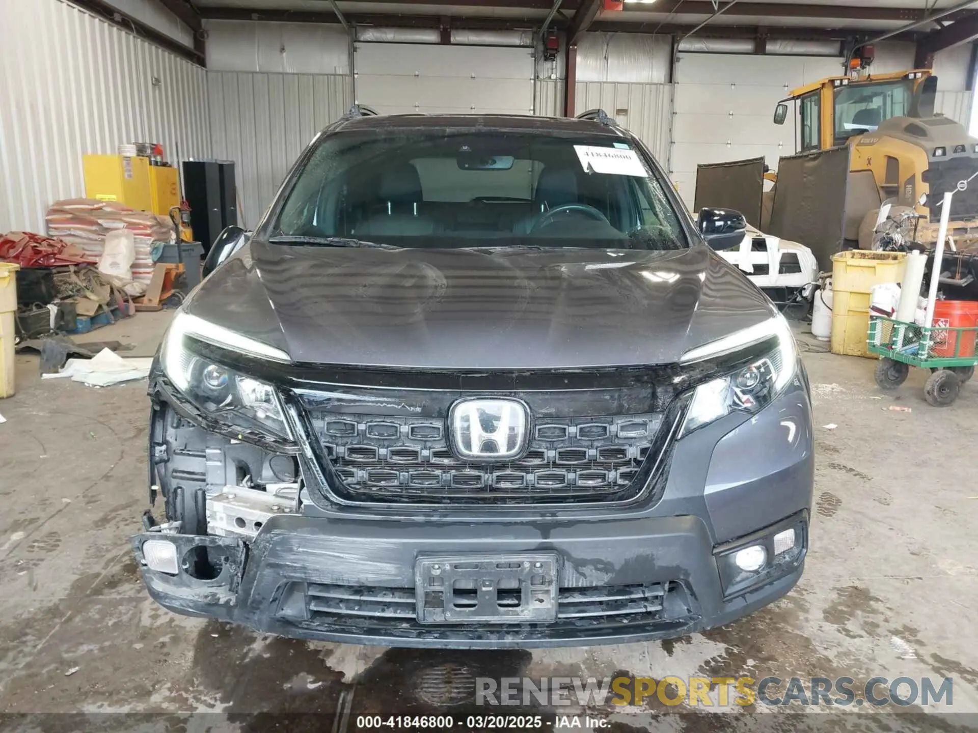 13 Photograph of a damaged car 5FNYF8H50LB006189 HONDA PASSPORT 2020