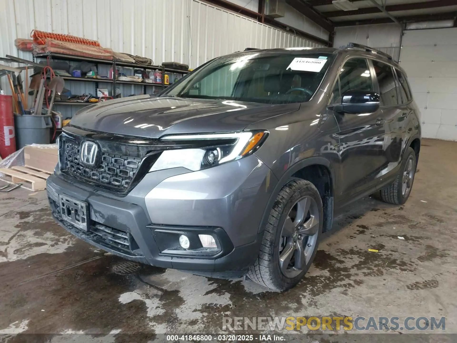 2 Photograph of a damaged car 5FNYF8H50LB006189 HONDA PASSPORT 2020