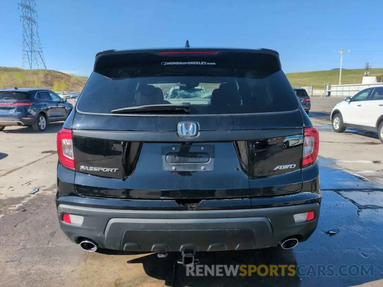 6 Photograph of a damaged car 5FNYF8H54LB012271 HONDA PASSPORT 2020
