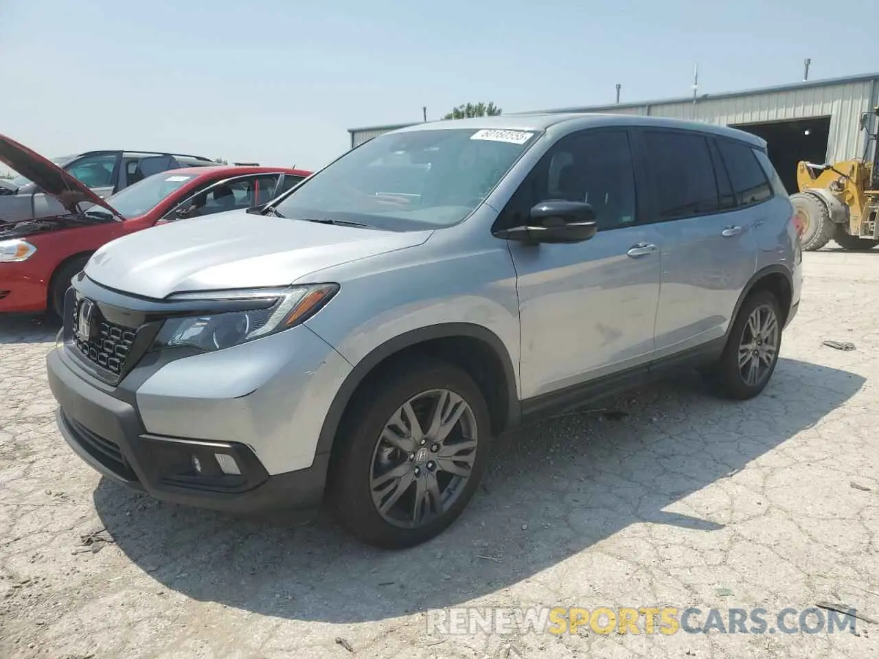 1 Photograph of a damaged car 5FNYF8H56LB006407 HONDA PASSPORT 2020